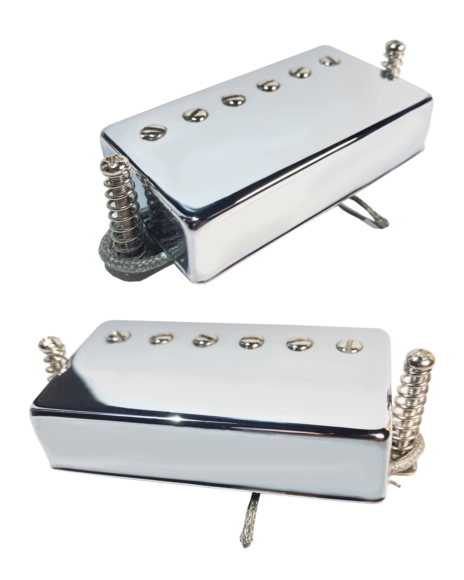 Lamsam Seale Humbucker Pickups Set, Dual Coil Pickup With Alnico 5 Magnets Fit For Playing Kinds Of Music, Electric Guitar Neck