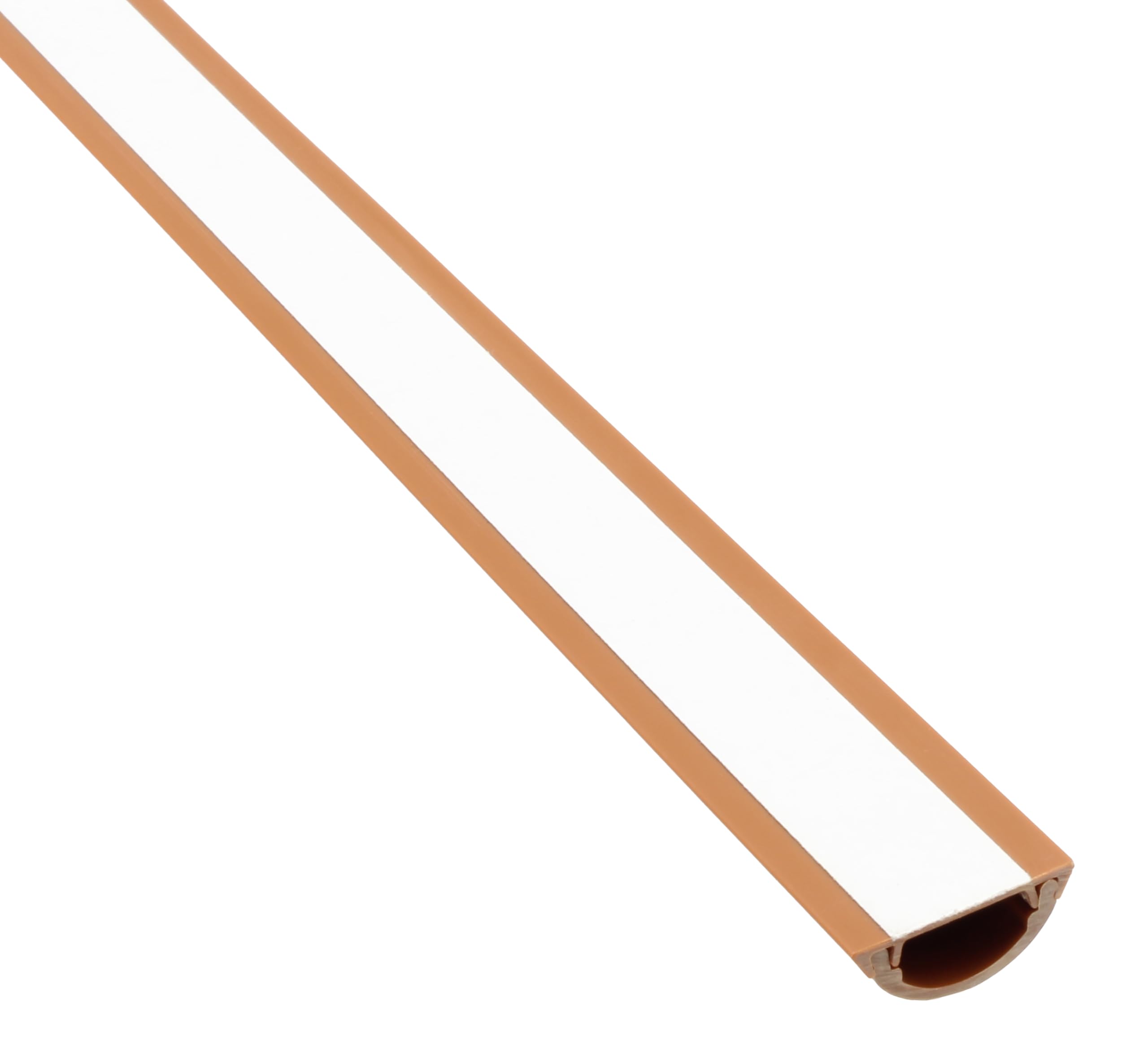 Electriduct Cable Shield Floor Cord Cover Csx 1.5 Pvc Wire Protector 31 Inch   Wood Grain