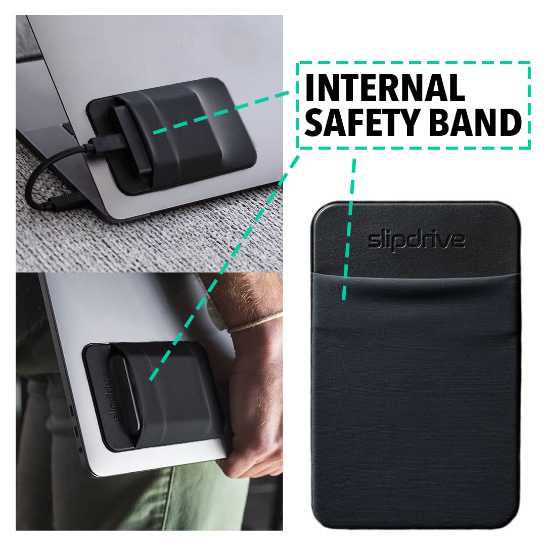 Slipdrive   Portable Hard Drive Sleeve For Laptop   Ssd Solid State Drive   Reusable Adhesive   Stick On External Hard Drive Car