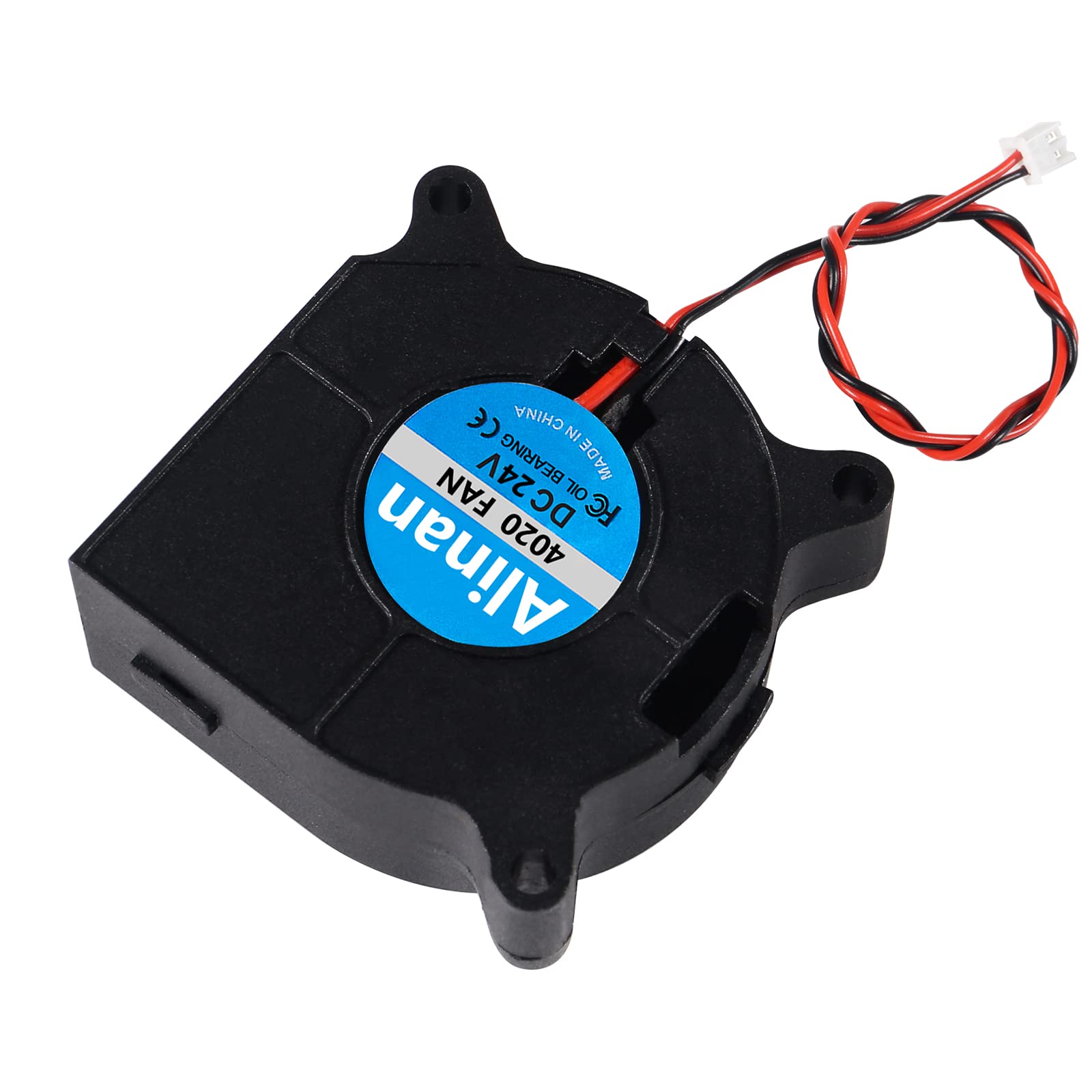 Alinan 6Pcs 4020 24V Brushless Cooling Blower Fan 40 * 40 * 20Mm Cable Length 30Cm Dual Ball Bearing 2Pin Terninal