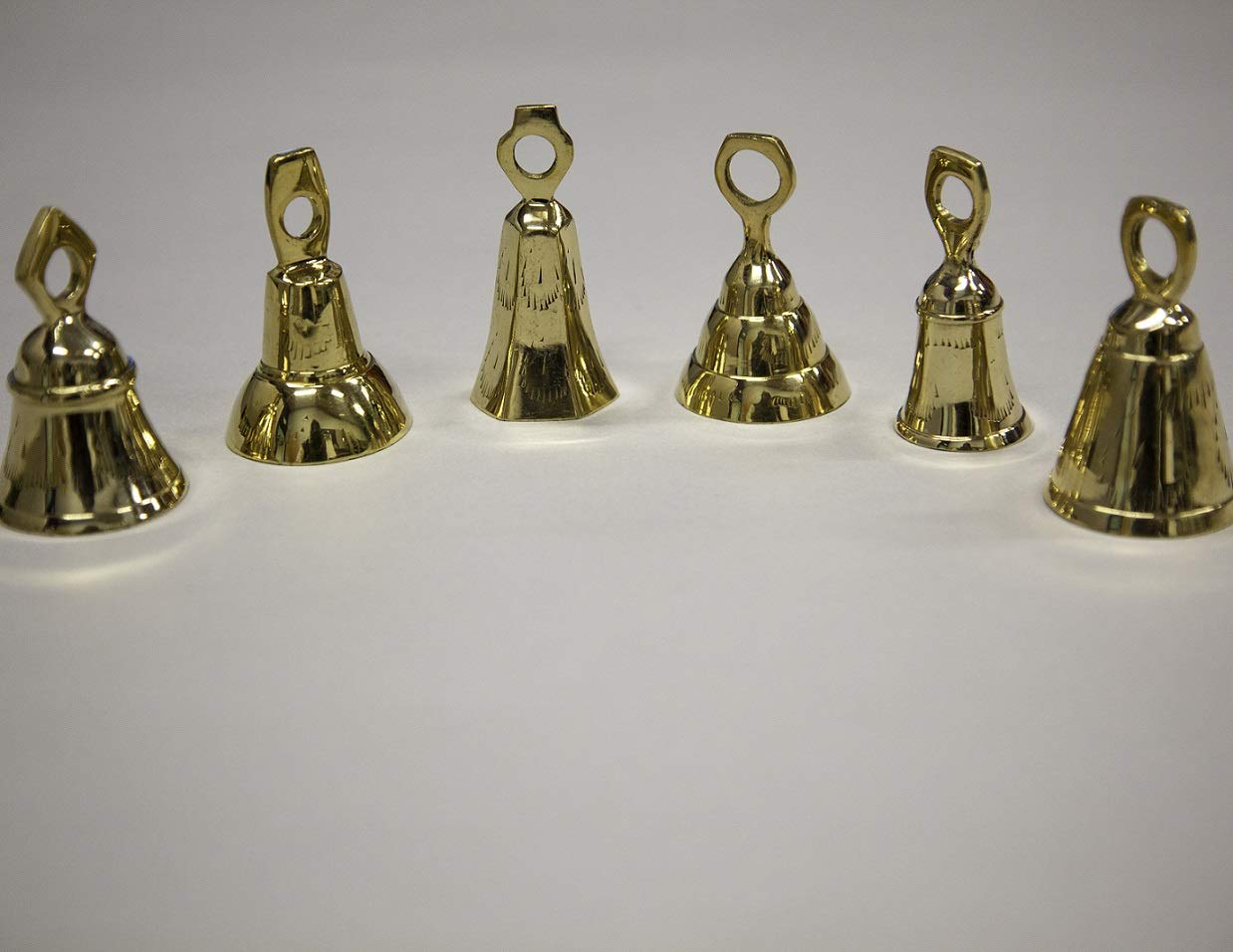 Dozen 3 ''  Assorted Brass Bells