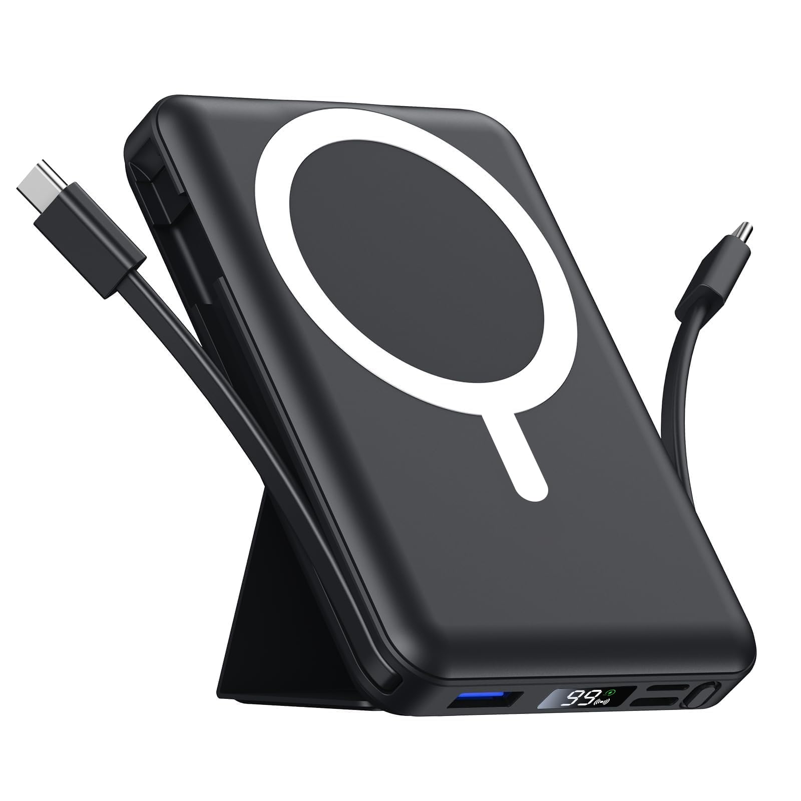 Azmuth for MagSafe Portable Charger, 10000mAh Magnetic Power Bank