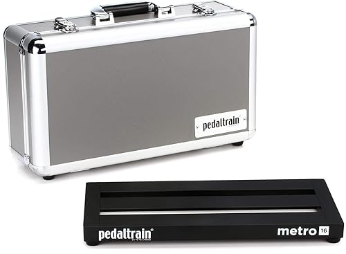 Pedaltrain Metro 16 Hc 16 X8 Inches Pedalboard With Hard Case