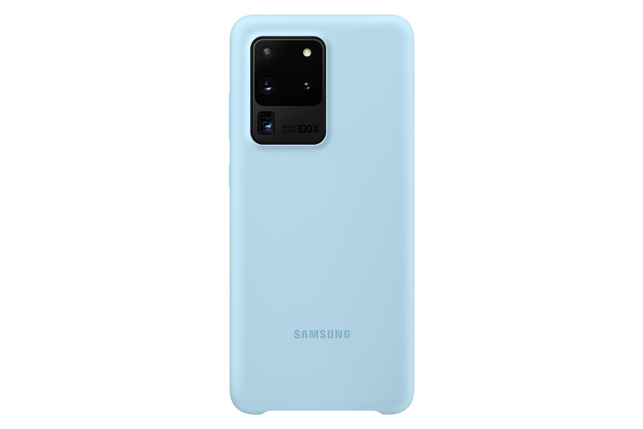 SAMSUNG Galaxy S20 Ultra Case, Silicone Back Cover - Blue (US Version with Warranty) (EF-PG988TLEGUS)