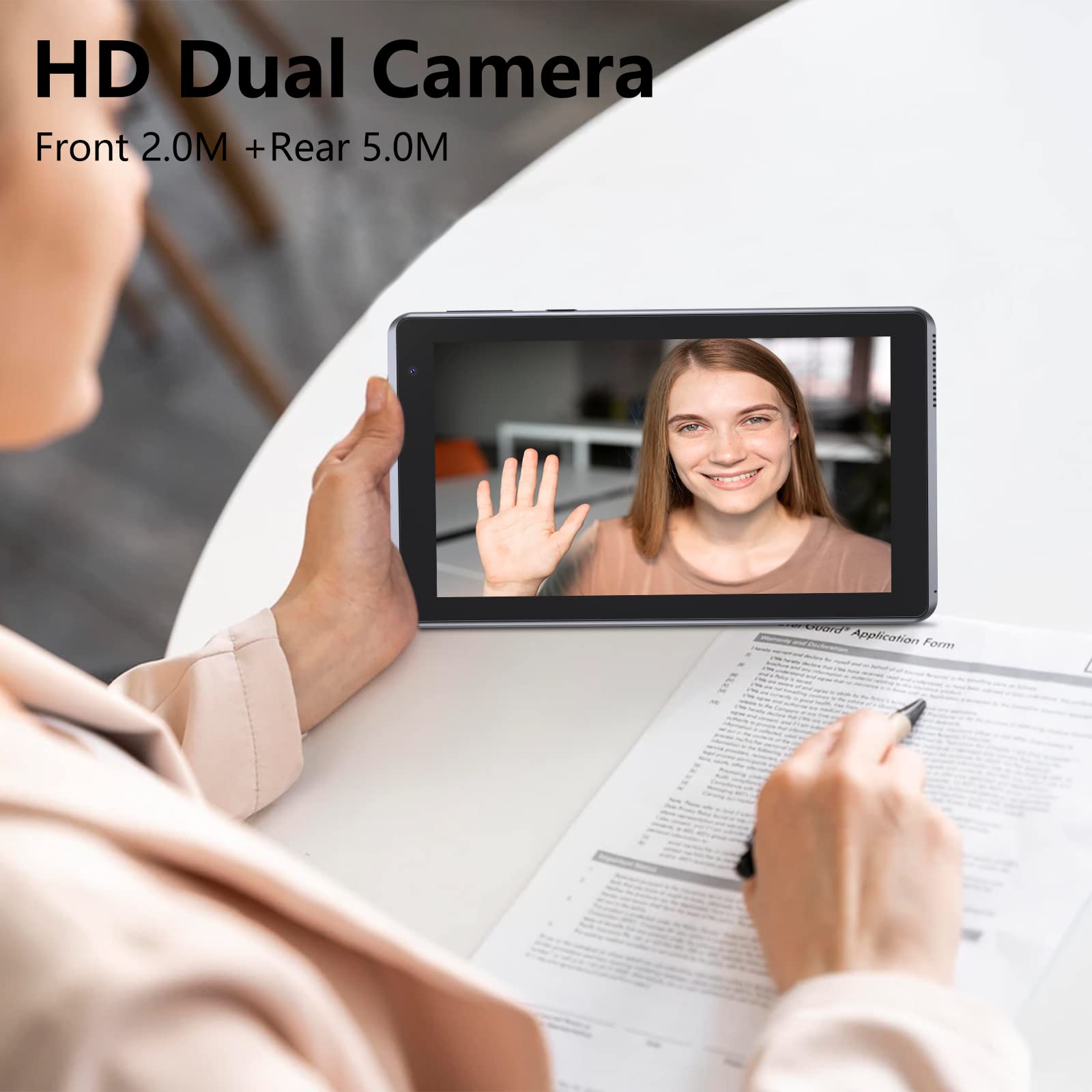 Novojoy 7 Inch Tablet, Tablet With Case, Android 11 Tablet Pc, 32Gb Storage 2Gb Ram Tablets Quad Core Processor Android 11 Table