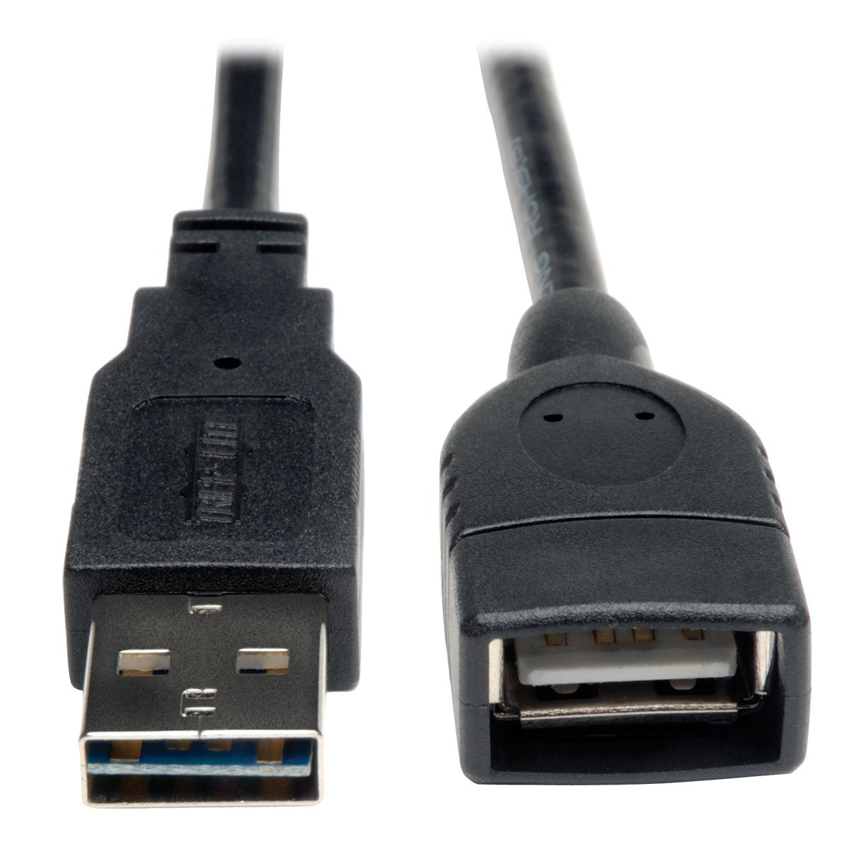 Tripp Lite Universal Reversible Usb 2.0 Hi Speed Extension Cable (Reversible A To A M/F), 6 Ft.(Ur024 006),Black