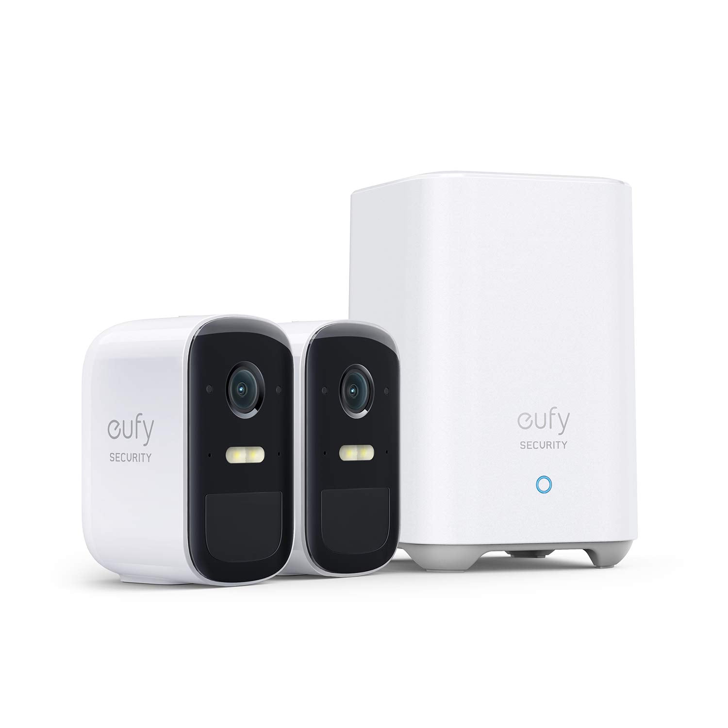 eufy security, eufyCam 2C Pro 2-Cam Kit, Wireless Home Security System with 2K Resolution, 180-Day Battery Life, HomeKit Compati