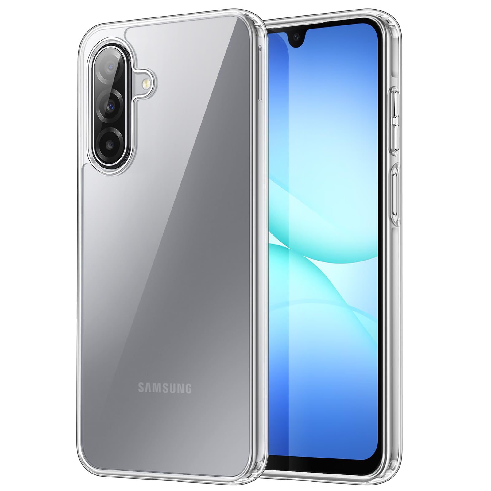 JETech Case for Samsung Galaxy A17 5G / 4G 6.7-Inch, Non-Yellowing Shockproof Bumper Protective Phone Cover, Anti-Scratch Hard P