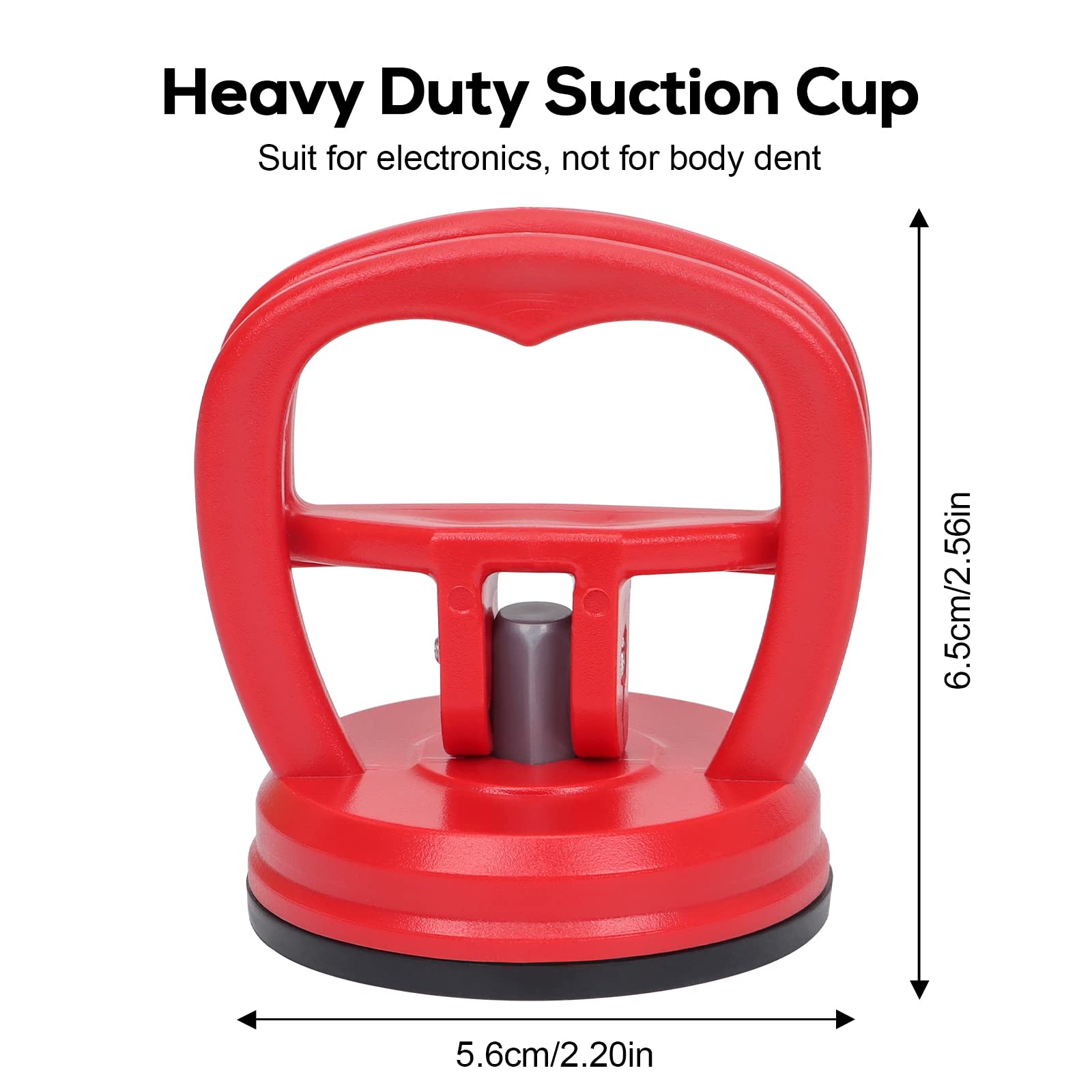 Strebito Suction Cups Heavy Duty 2 Pieces Screen Suction Cups Tool For Imac, Iphone, Macbook, Ipad, Tv, Phone, Laptop, Computer,