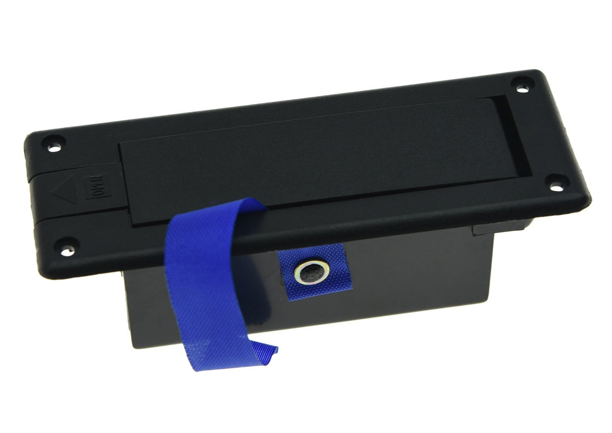 KAISH 9V Battery Cover Box Case Compartment with Pull String for Guitar Bass