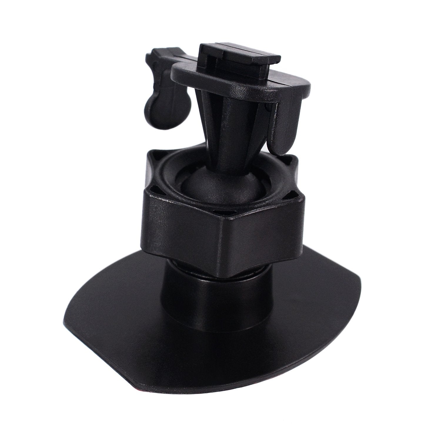 Isaddle Ch02B Car Dash Camera Mount Holder For 3M Double-Sided Adhesive Base -Driving Video Recorder Windshield/Dashboard Mount