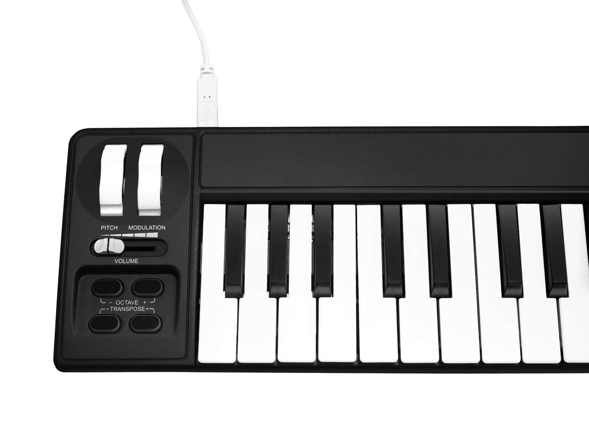 Midiplus Akm320 Usb Midi Keyboard Controller, Black, 32 Key
