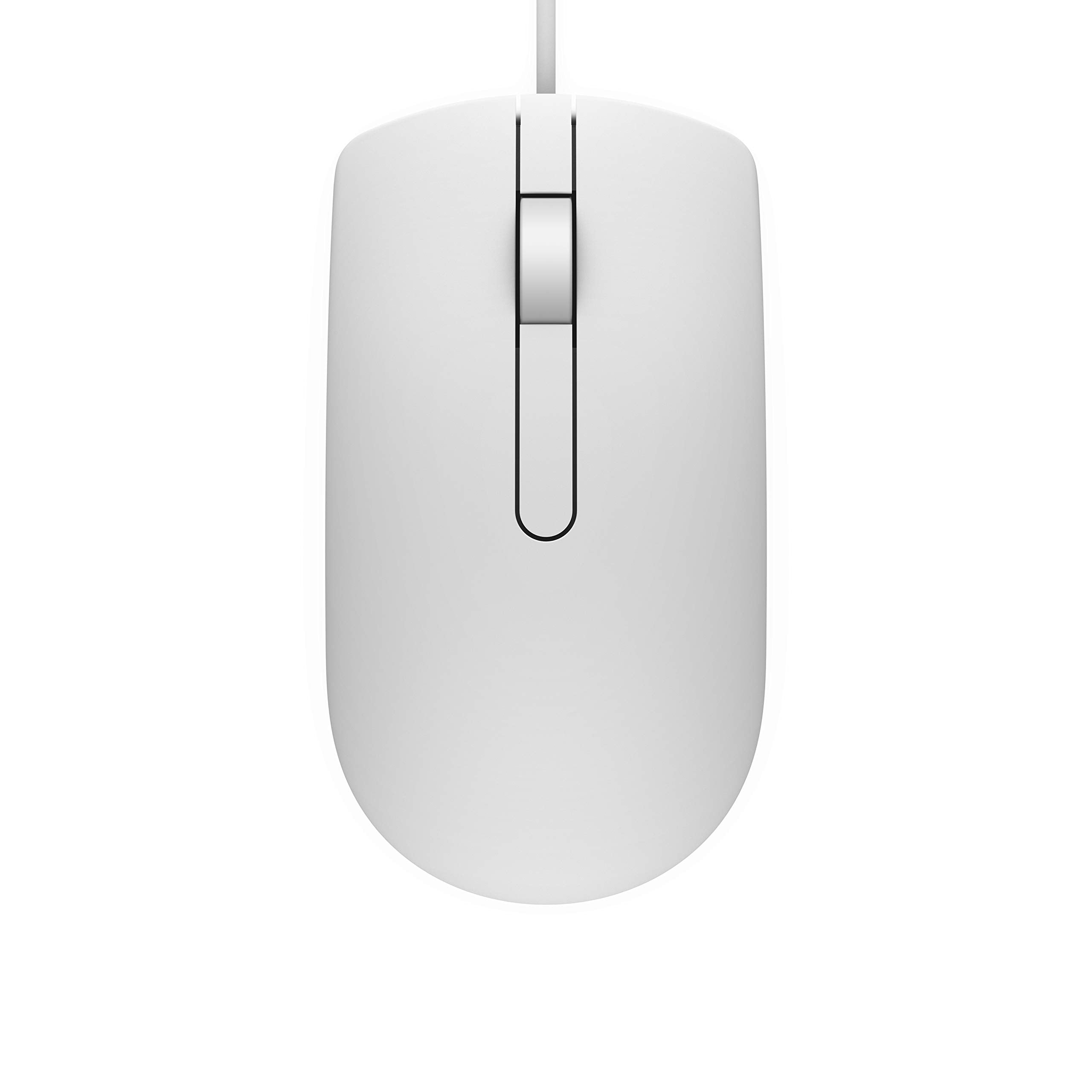 Dell MS116   Mouse   Optical   Wired   USB   White   for Latitude 3310 2 in 1, 5310, Optiplex 5250, 90XX, Precision 3431, Vostro 34XX