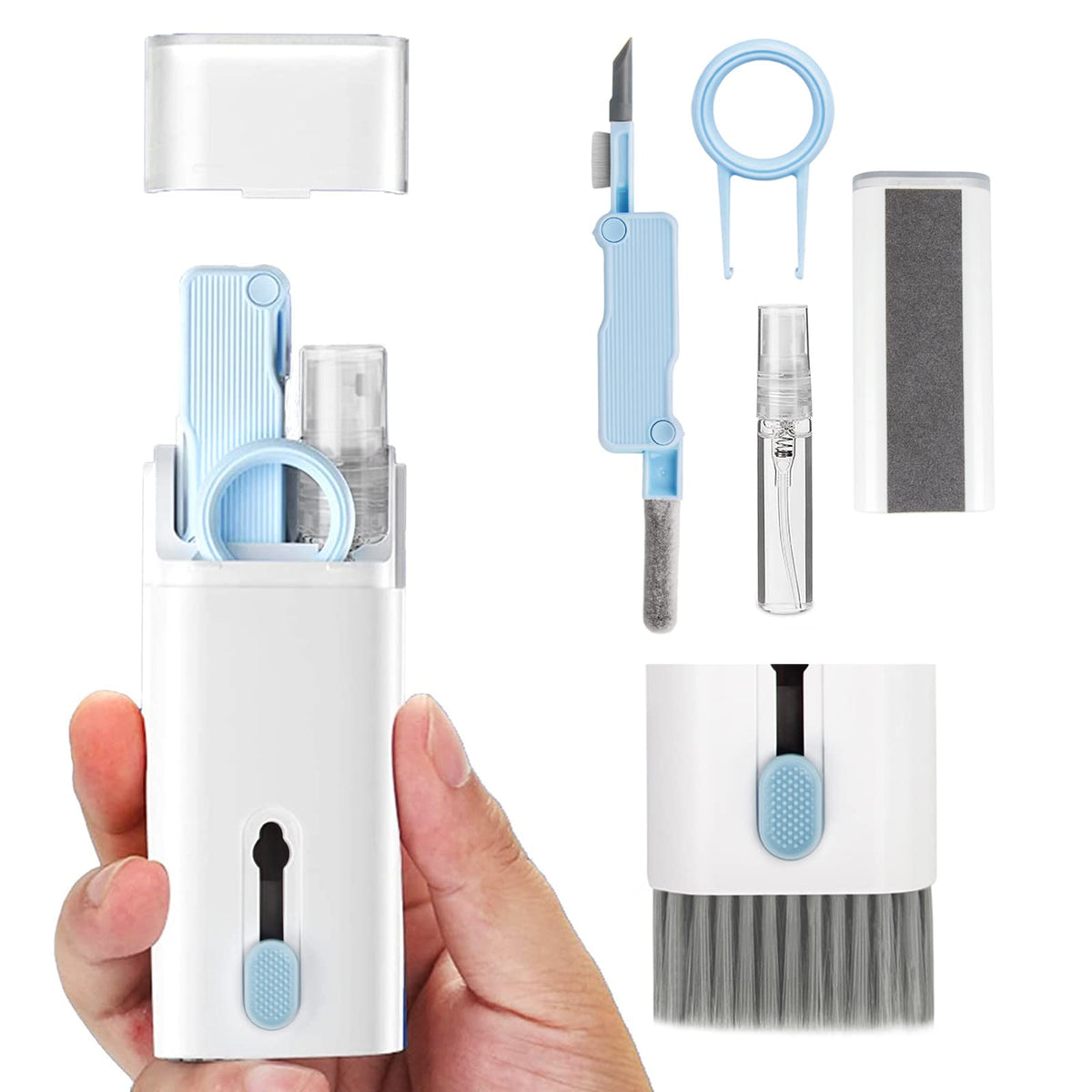 Anngrowy Airpod Laptop Screen Keyboard Cleaner Kit Bluetooth Earphones Earbud Airpods3 Pro 2023 Electronic Cleaning Kit Iphone C