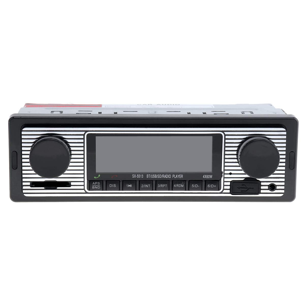 Epathchina 12V Bluetooth Car Radio Mp3 Player Vehicle Stereo Audio Support Fm / Usb / Sd / Aux With Remote Control