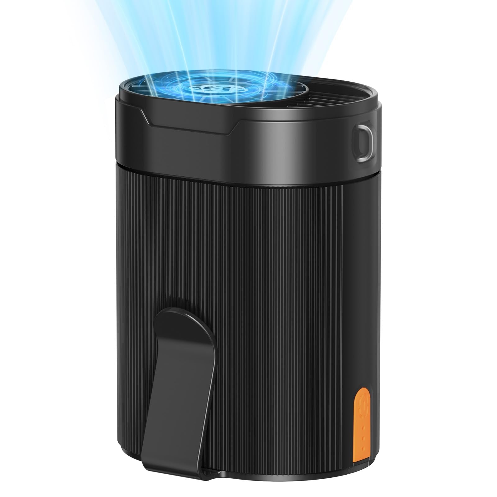 Rechargeable Waist Fan, Portable Fans With 25H Battery Life, 4 Speeds Adjustable Belt Fan Under Shirt, 6600 Rpm Turbo Personal D