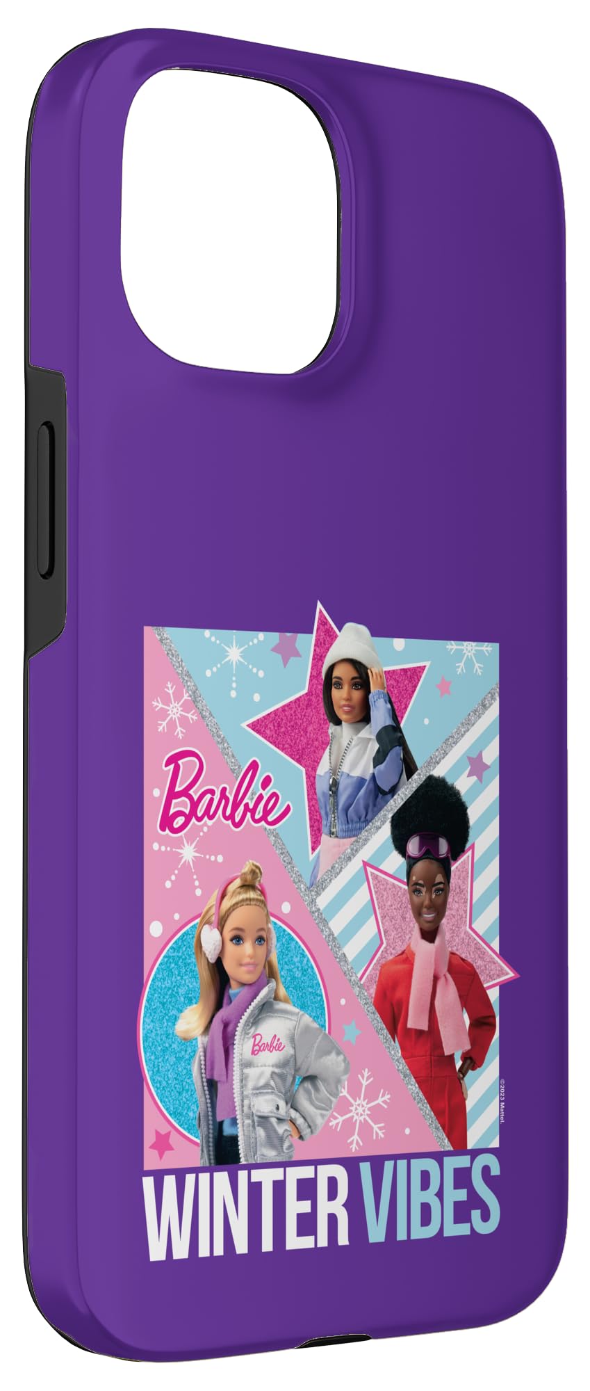 Iphone 15 Barbie   Winter Vibes Case