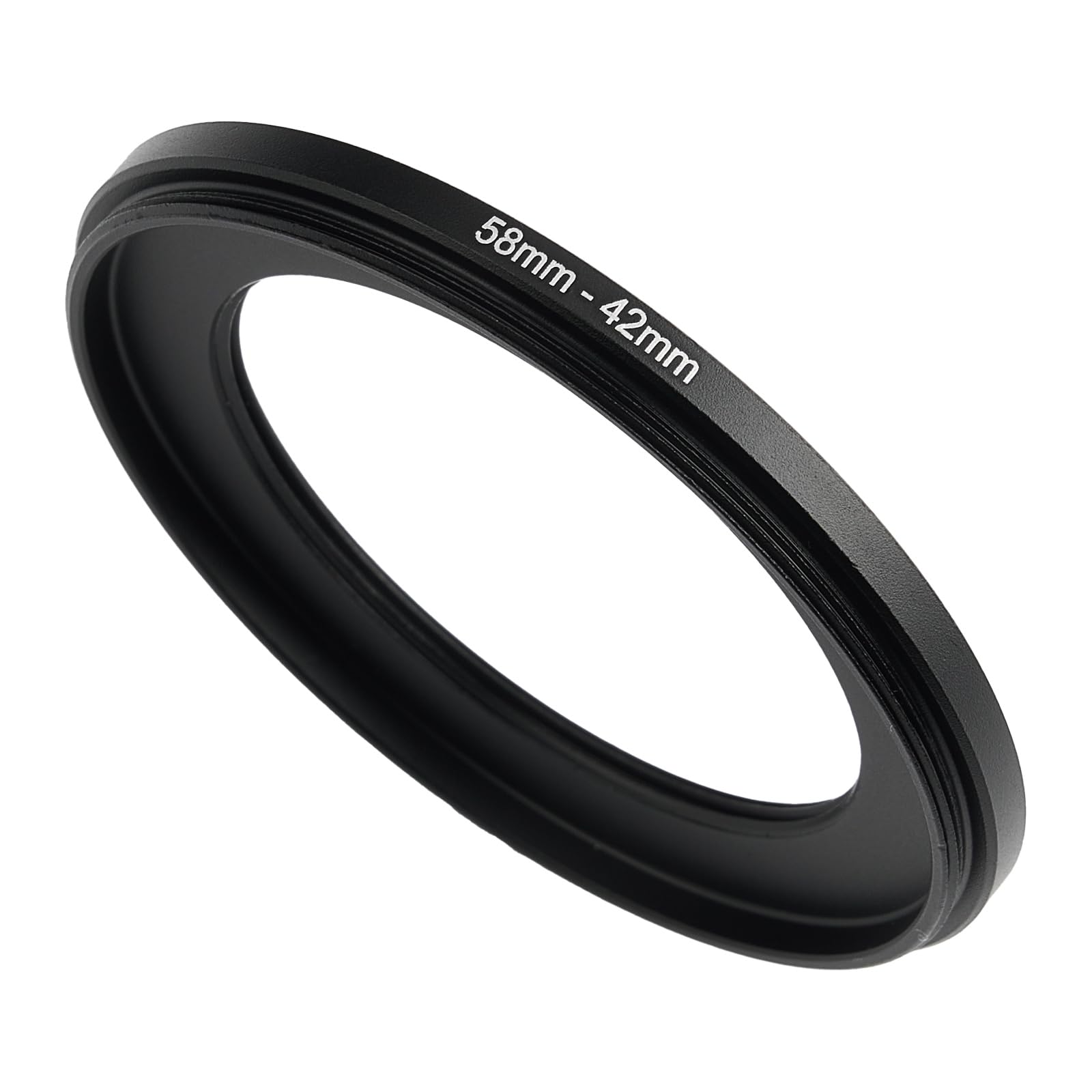 Gznly 58Mm To 42Mm Step Up Adapter Rings Filter Adapter Black Metal Step Down Filter Ring Adapter Compatible With All Brand Uv C