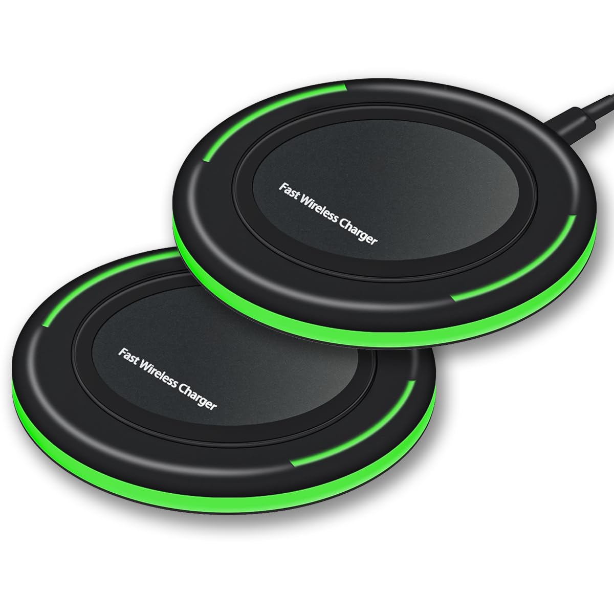 Wireless Charger 10W Qi Fast Wireless Charging Pad,7.5W Compatible With Iphone 11,11 Pro,11 Pro Max,Xs Max,Xr,Xs,X,8,8 Plus,10W