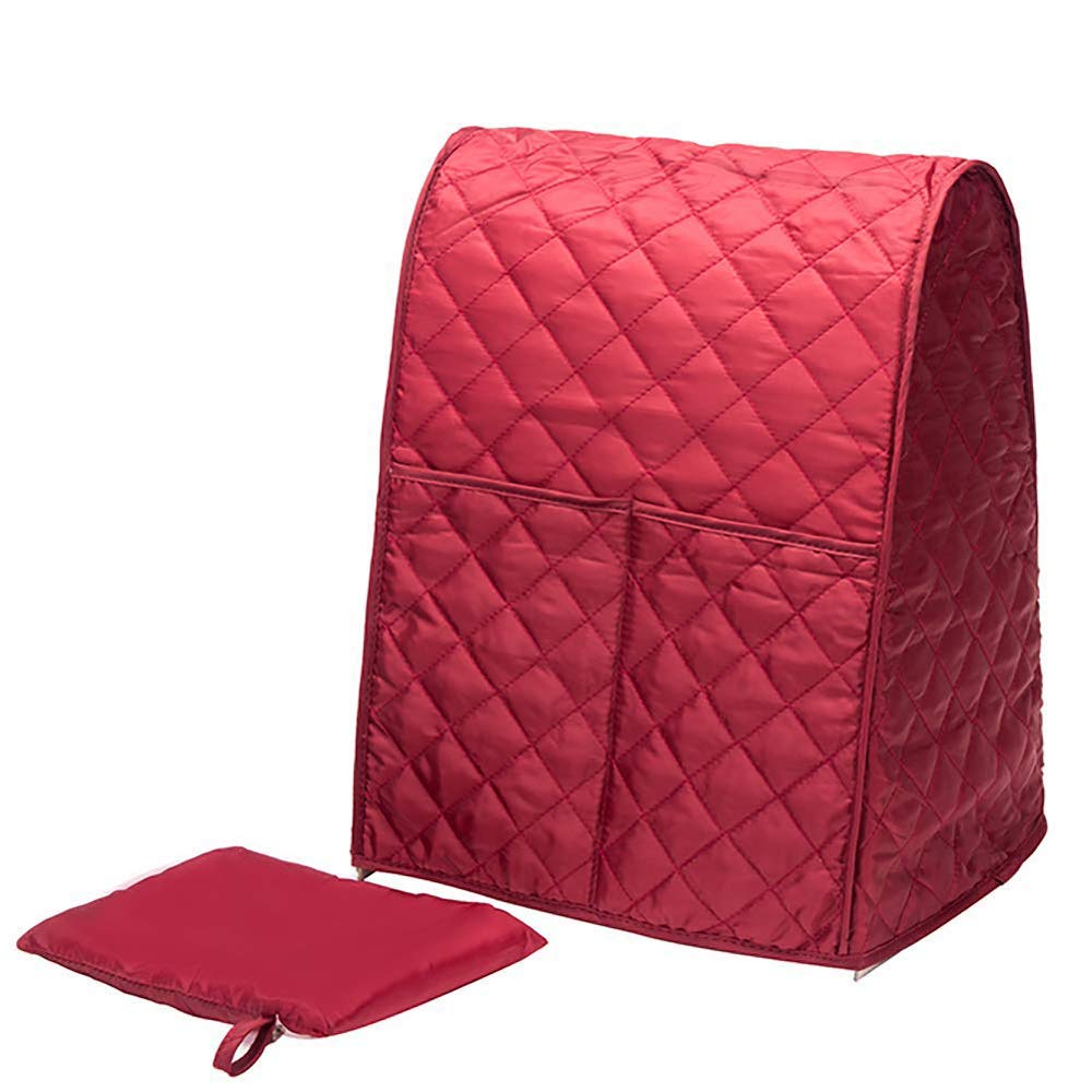 Stand Mixer Dust Proof Cover With Organizer Bag For Kitchenaid Mixer To Keep Clean And Safe(Red)