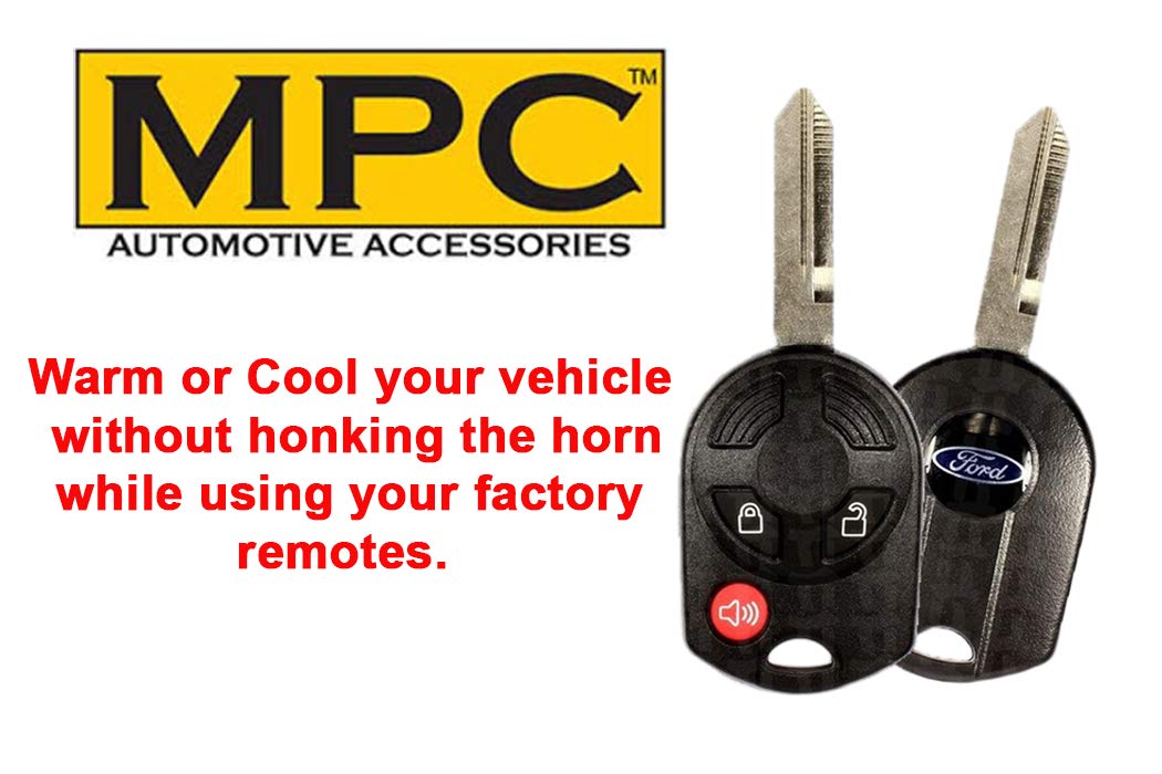 Mpc Factory Remote Activated Remote Start Kit With Keyless Entry For 2014 2018 Ford Transit Connect   Prewired
