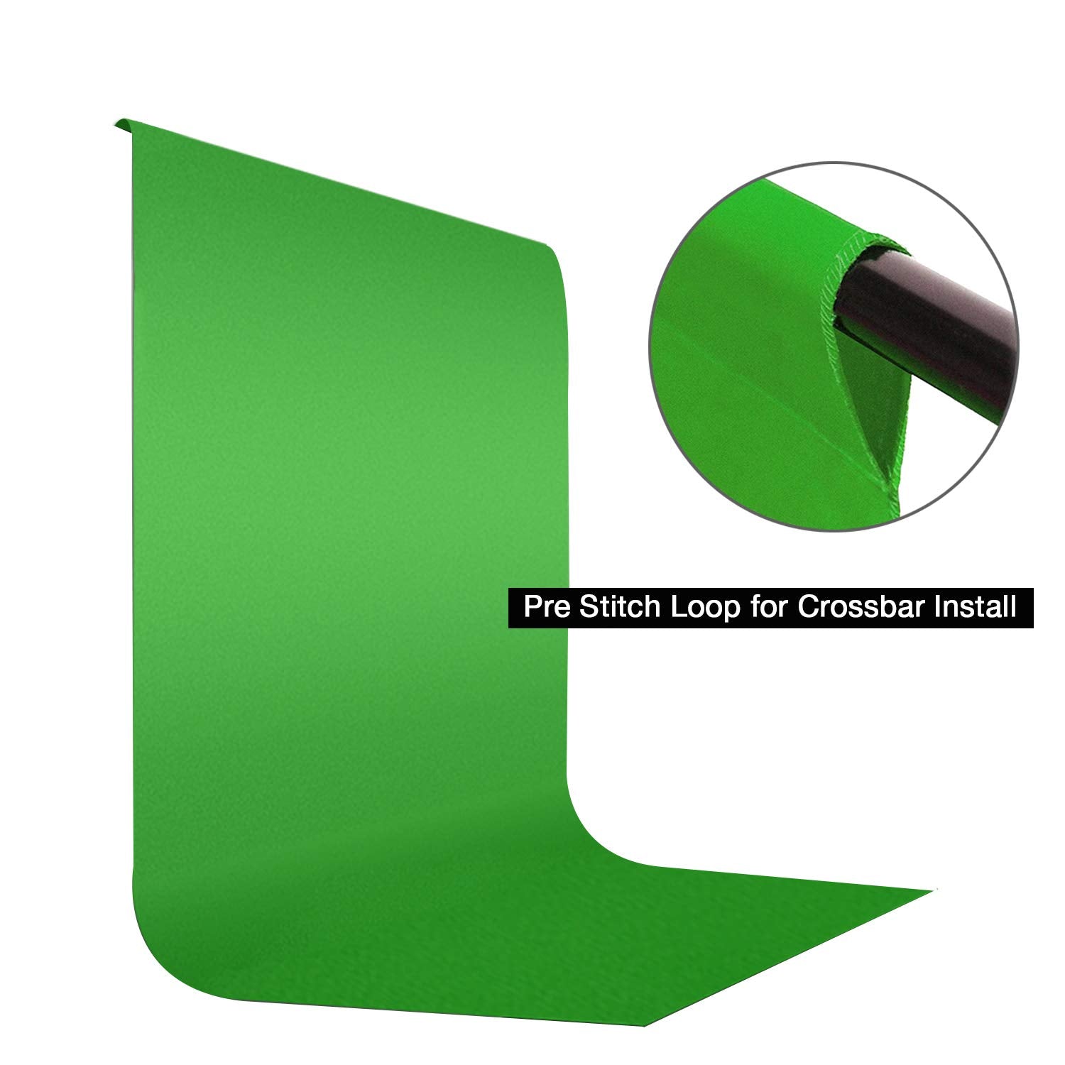 Limostudio (Large) 9 X 13 Ft. Green Chromakey Screen Backdrop Background Premium Higher Density > 150Gsm For Professional Photo