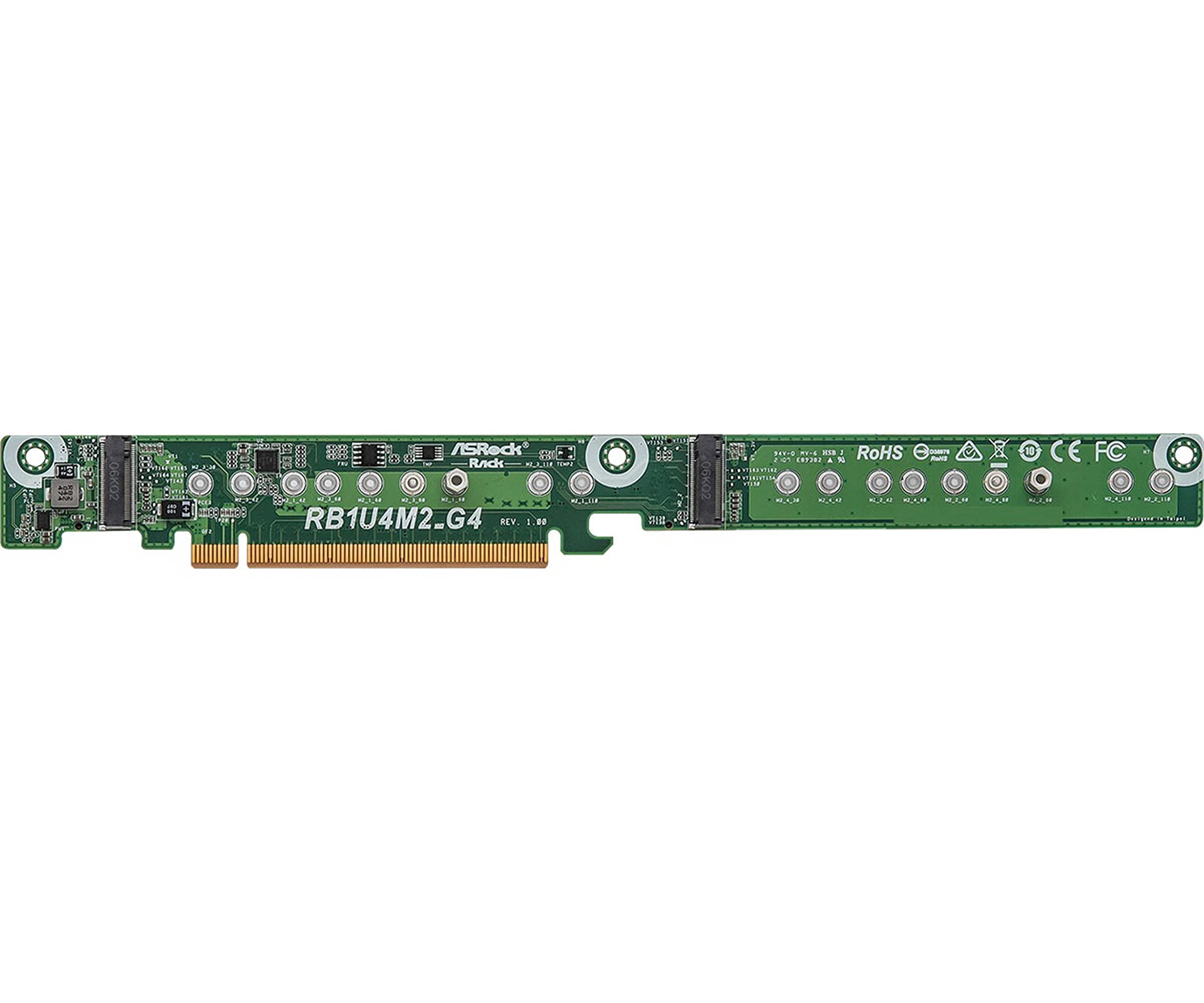 Server Risercard/Accessories RB1U4OCU_G4 4 OCulink (PCIe4.0 x4)