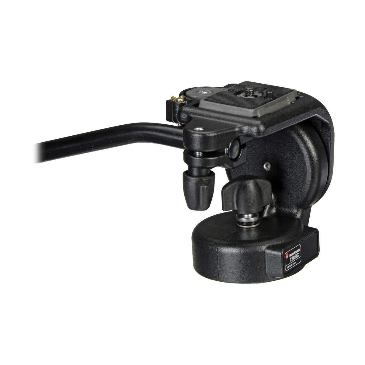 Manfrotto 128Rc Micro Fluid Head With 200Pl 14 Rc2 Rapid Connector Plate