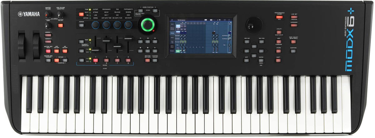Yamaha Modx6+ 61 Key Synthesizer Workstation , Black