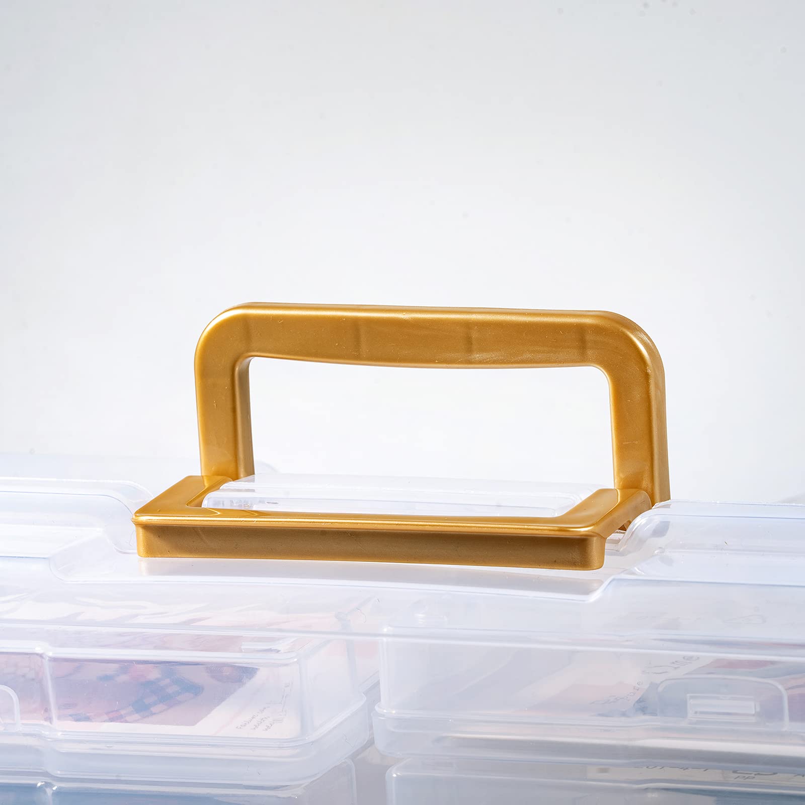 Novelinks Photo Case 4 X 6 Photo Box Storage - 16 Inner Photo Keeper Photo Organizer Cases Photos Storage Containers Box For Pho