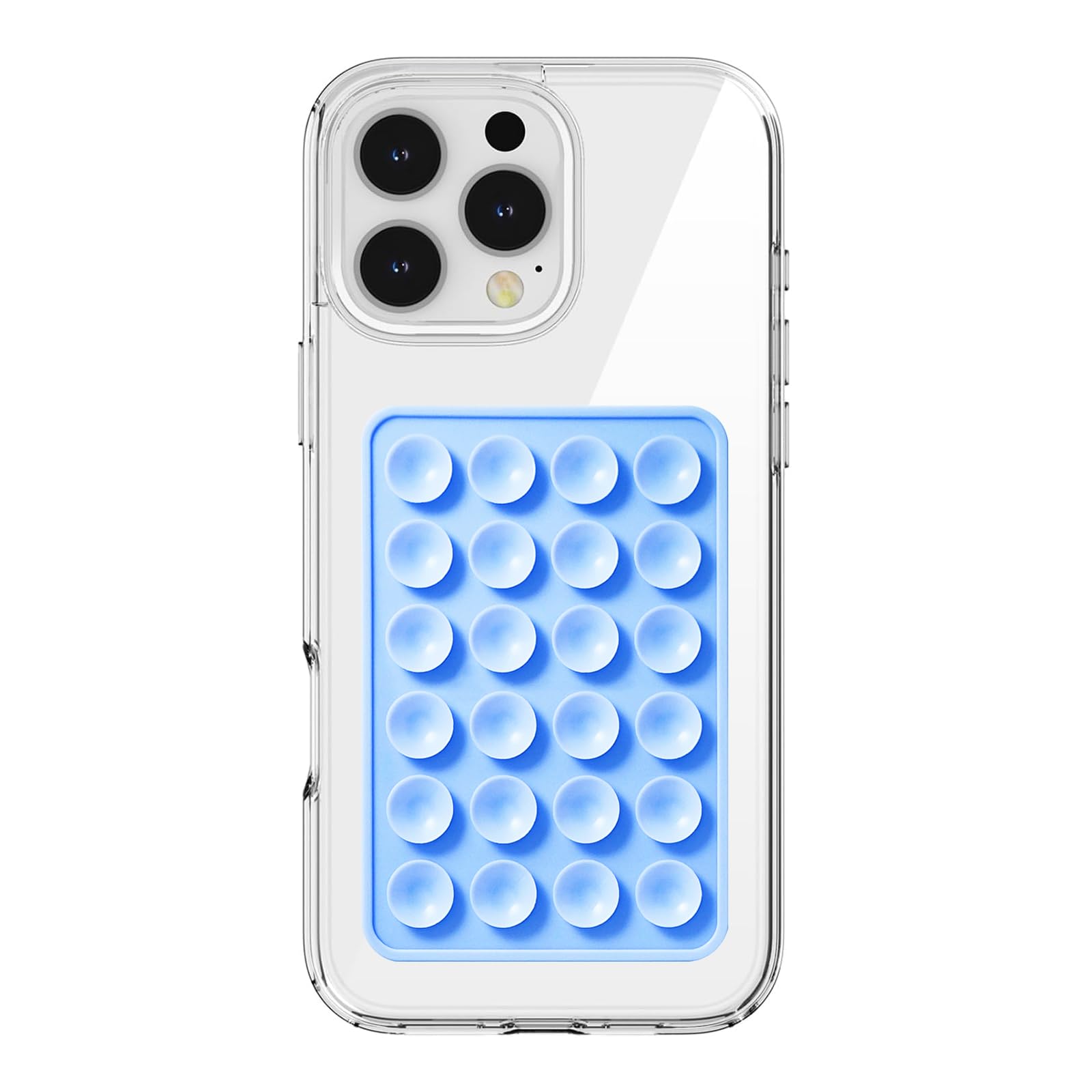 Pkyaa Silicone Suction Case Mount, Sticky Phone Grip, Adhesive Holder For Smartphones, Hands-Free Shower Stand For Selfies, Tikt