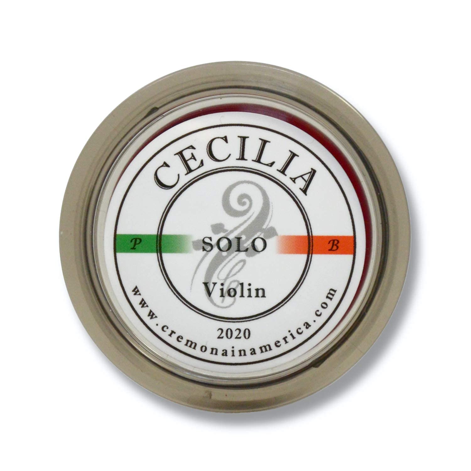 Cecilia Solo Rosin For Violin, Rosin Specially Formulated Violin Rosin For Violin Bows (Mini (Half Cake))