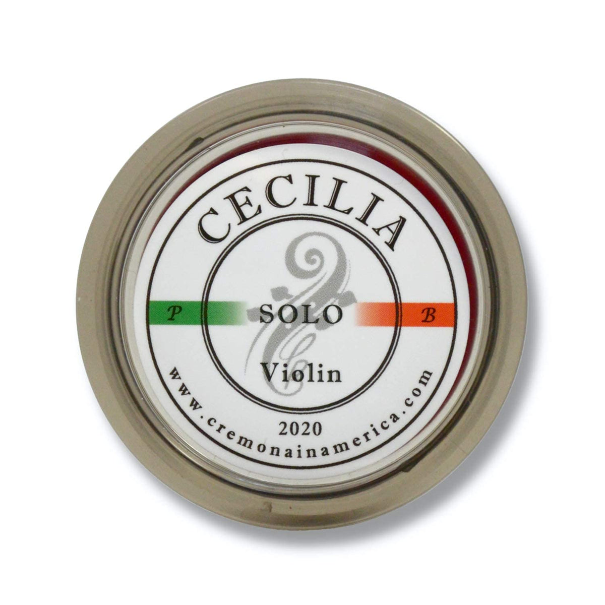 Cecilia Solo Rosin For Violin, Rosin Specially Formulated Violin Rosin For Violin Bows (Mini (Half Cake))