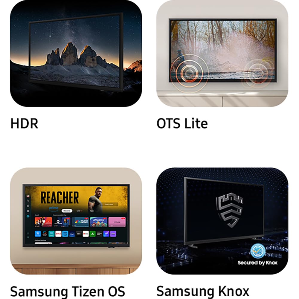 Samsung Un40F6000Ffxza 40 Inch 1080P Fhd F6000F 4K Smart Tv (2025) Bundle With Theater Essentials, 1 Year Cps Enhanced Protectio