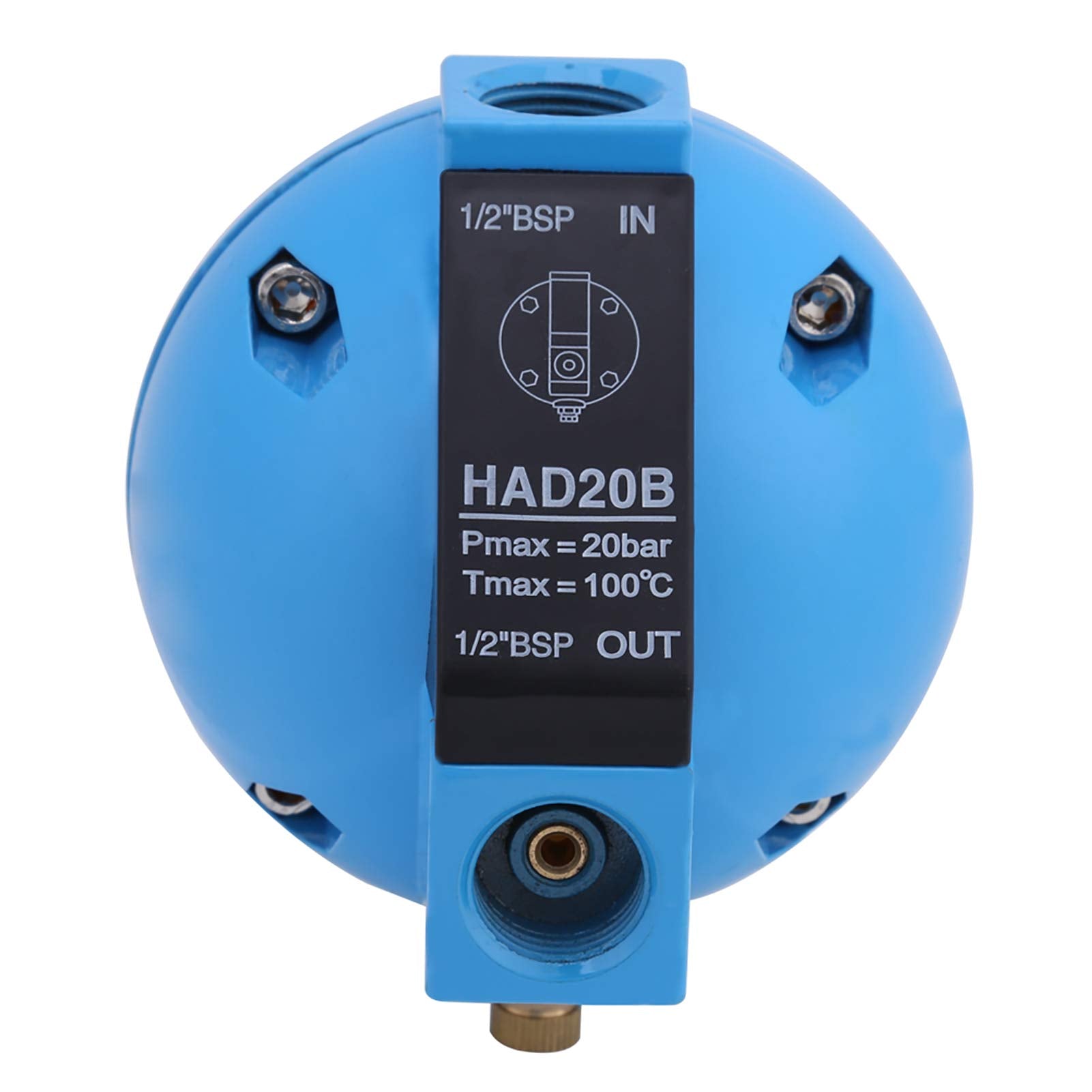 Automatic Drain Valve Air Compressor Spherical Drain Condensate Filter Drain Float Valve Round Float Valve Automatic Drain Drain