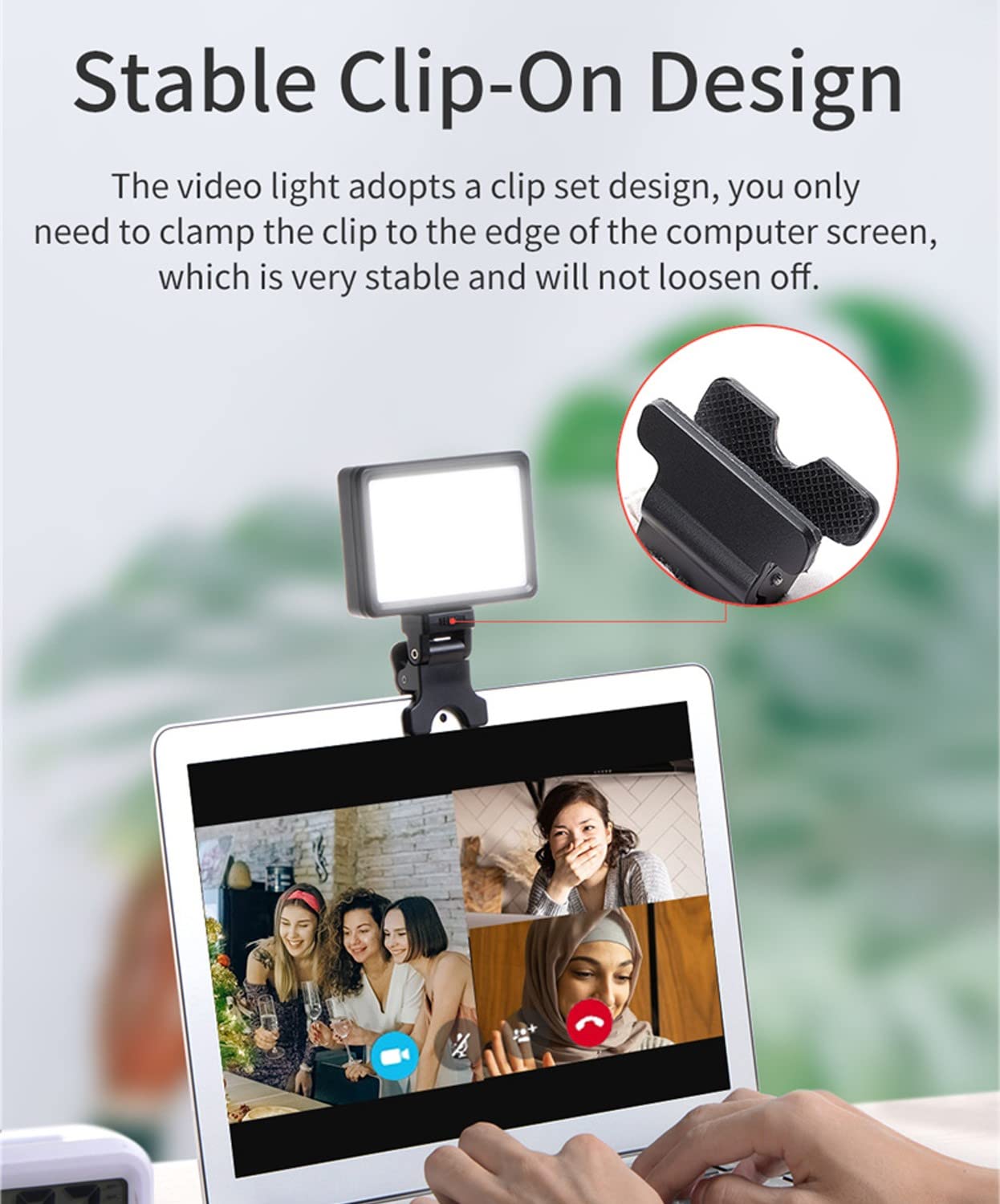 King Ma Portable Selfie Light, 3 Models Phone Light Led Video Clip Light Rechargeable Streaming Filming Light For Tiktok Live St