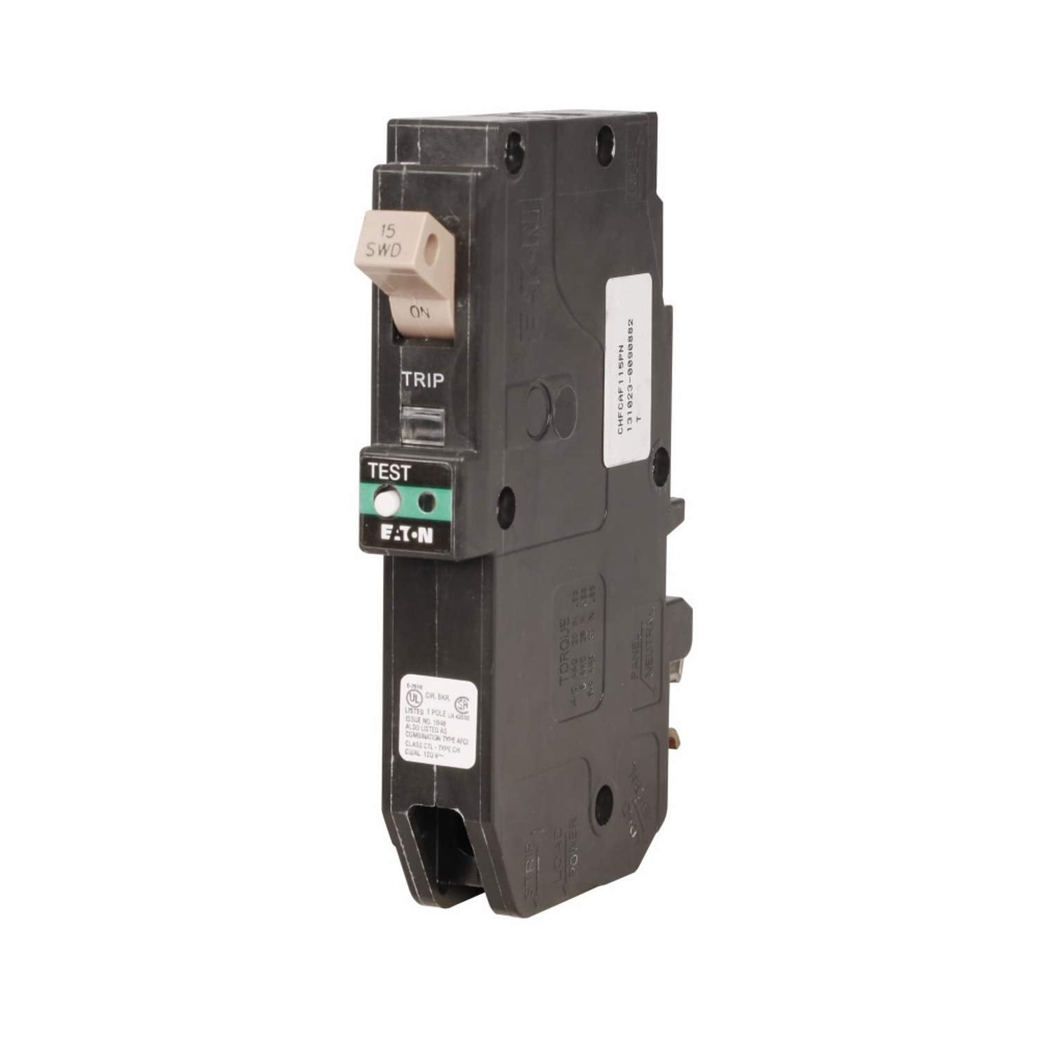 Eaton Circuit Breaker15A Afci
