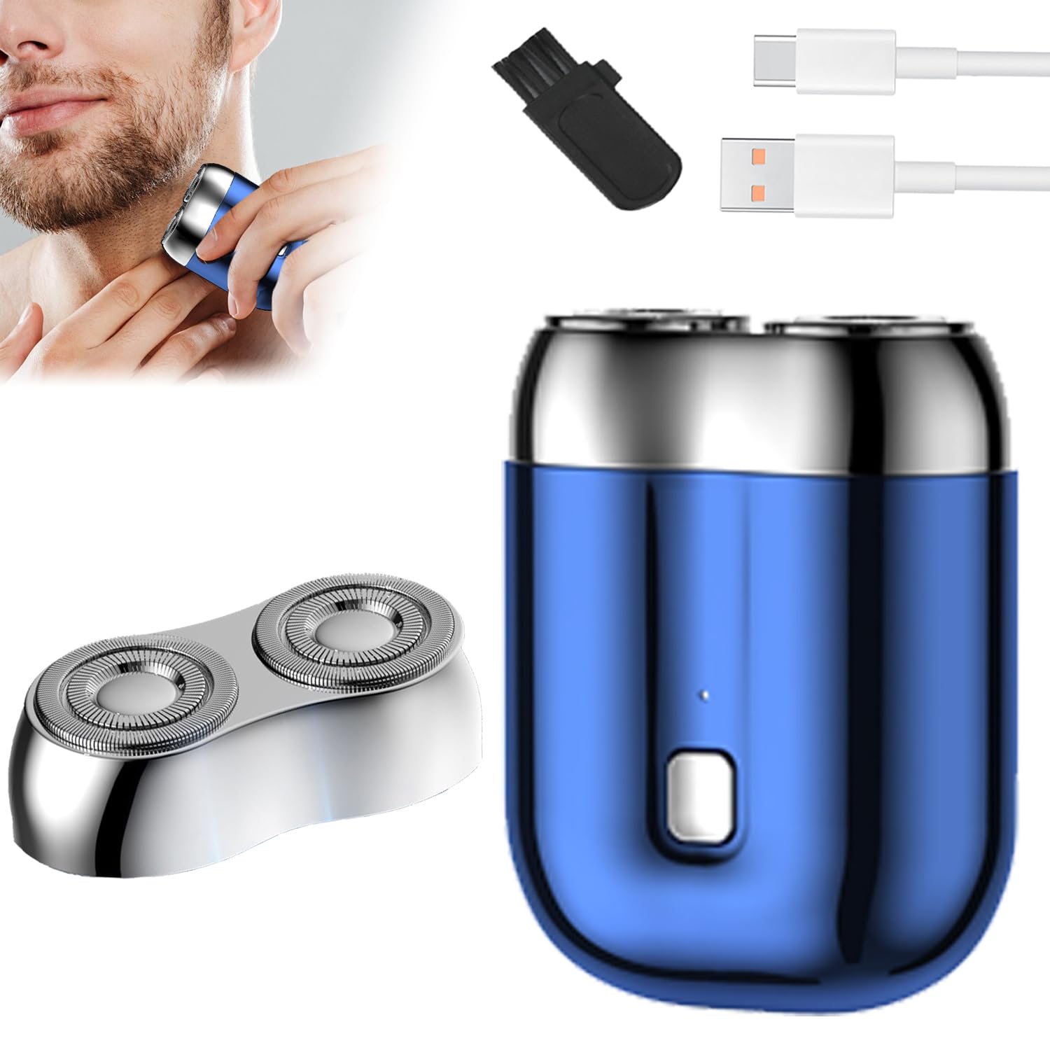 2025 New Model Double Head Electric Shave