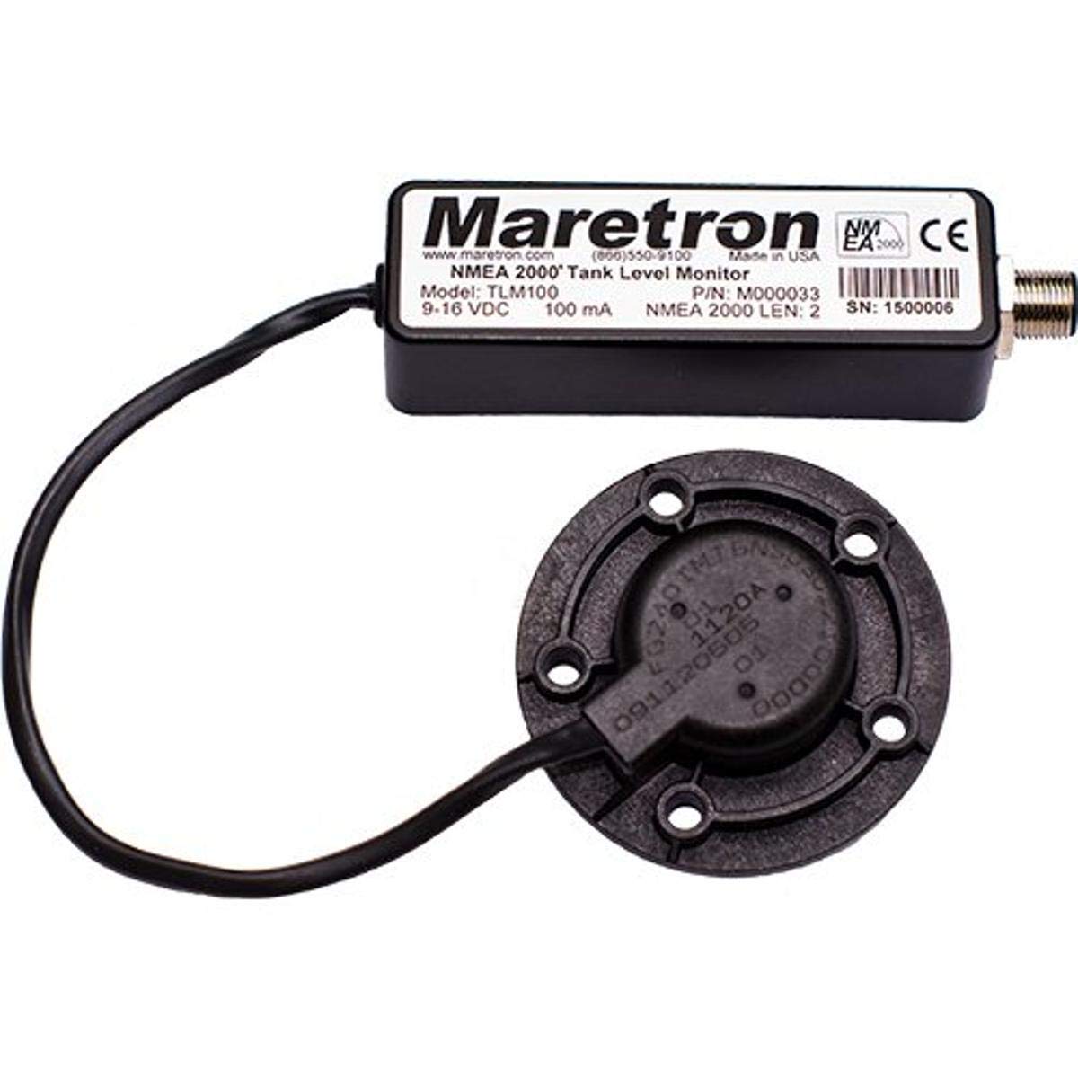 Maretron Tlm100-01 Tank Level Monitor 40'' Depth Max No Gas,WBEEAB0021TU9BS