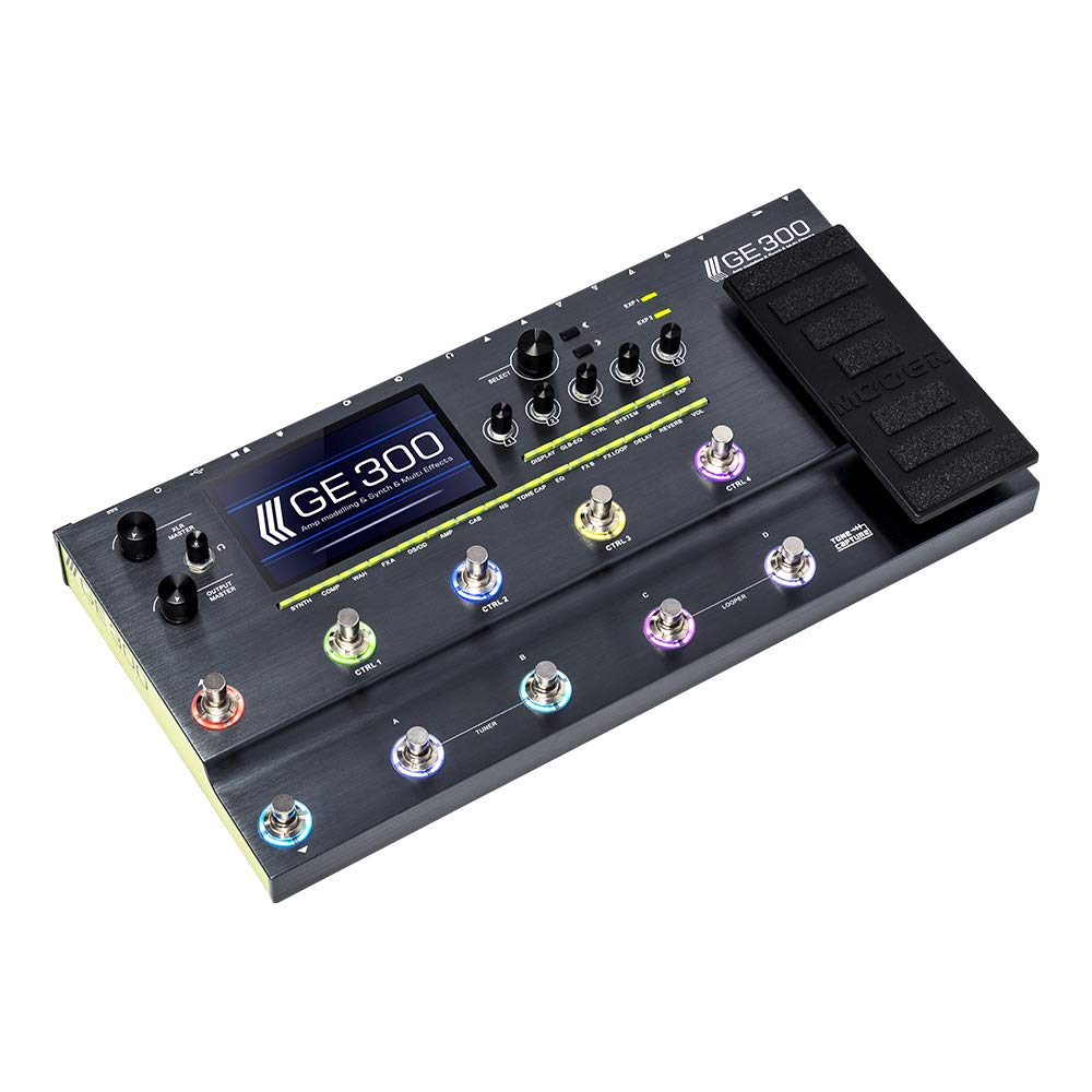 Mooer Ge300 Amp Modelling, Multi Effects, Guitar Synth Pedal, Flagship Multi Effects Instruments Processor For Guitar Recording,Stage Live Show