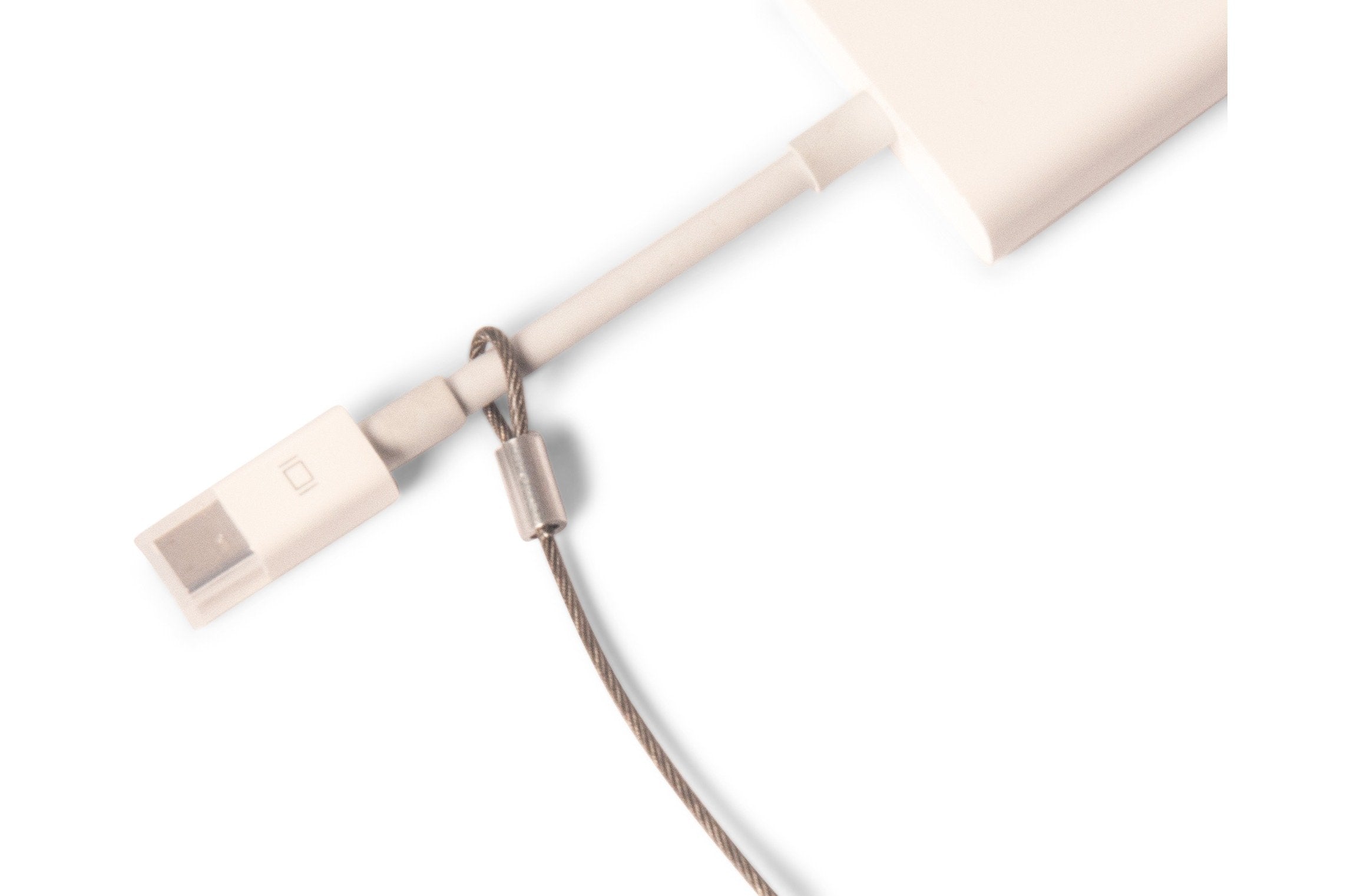 Universal Cabletether   Cable Tethers (4 Pack)   Adjustable, Pre Assembled, Secure Conference Display Adapters, Mac Adapters, Vga Adapters