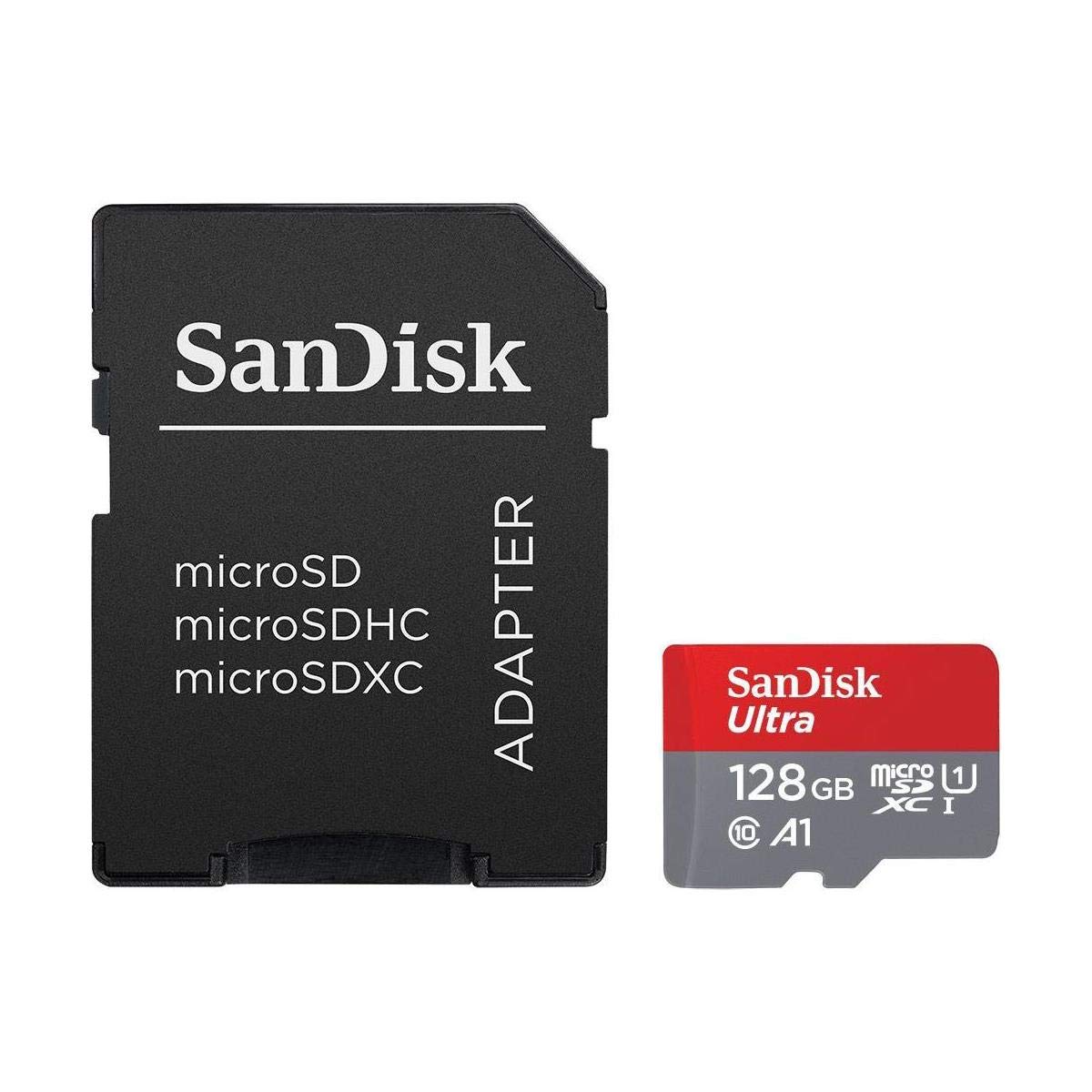 [Older Version] Sandisk 128Gb Ultra Microsdxc Uhs-I Memory Card With Adapter - 100Mb/S, C10, U1, Full Hd, A1, Micro Sd Card - Sd