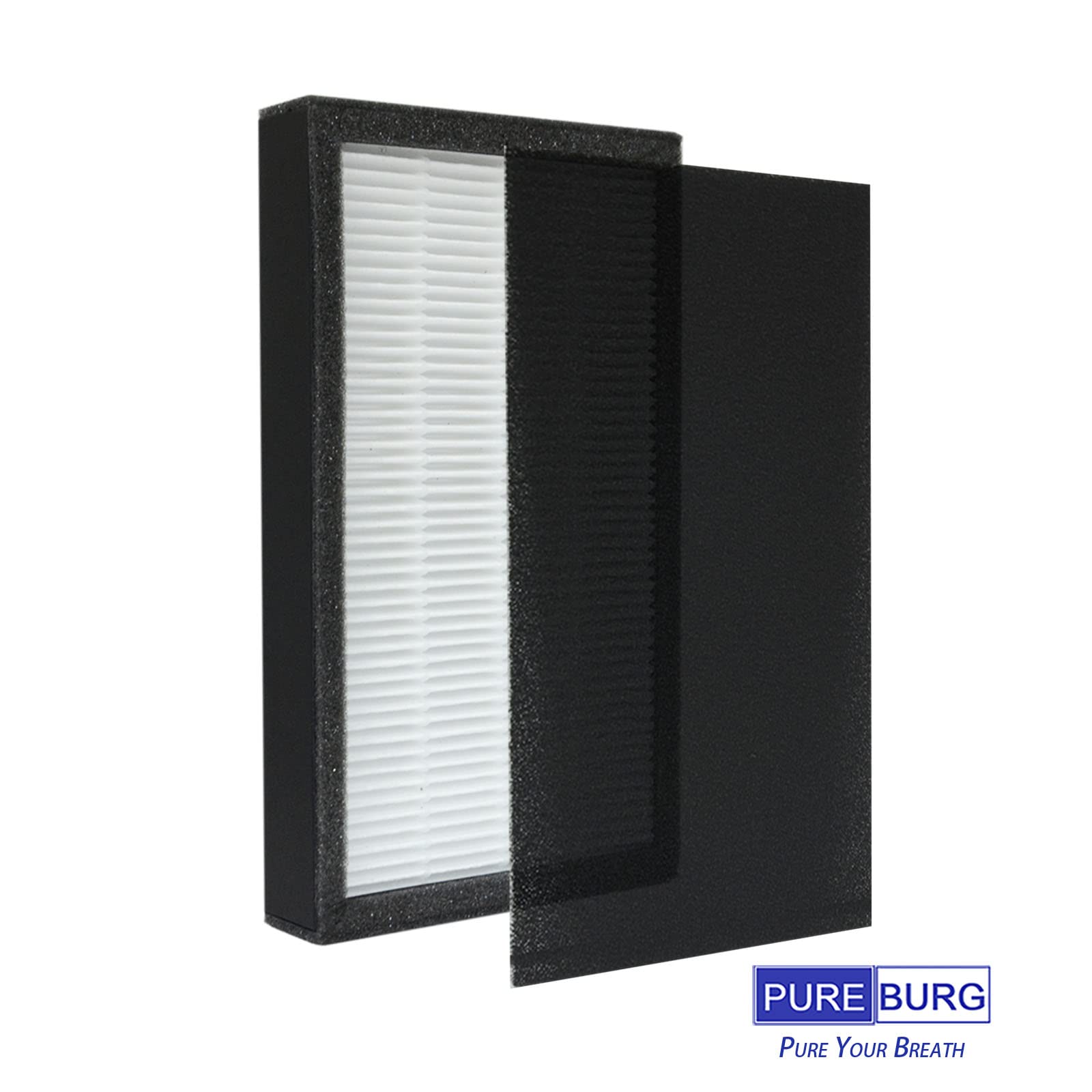 Pureburg Flt4100 Replacement Filter Set Compatible With Germguardian Ac4100 Ac4100Ca Ac4150Bl Ac4150Pca Ac4150Pc Ac4175W Air Pur