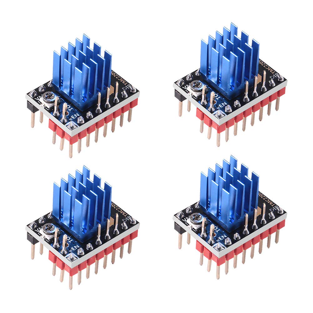 3D Printer Tmc2209 V1.2 Stepper Motor Driver With Heatsink 2.8A Peak Driver 3D Printer Parts For Skr V1.3 Mks Gen L Ramps 1.4/1.