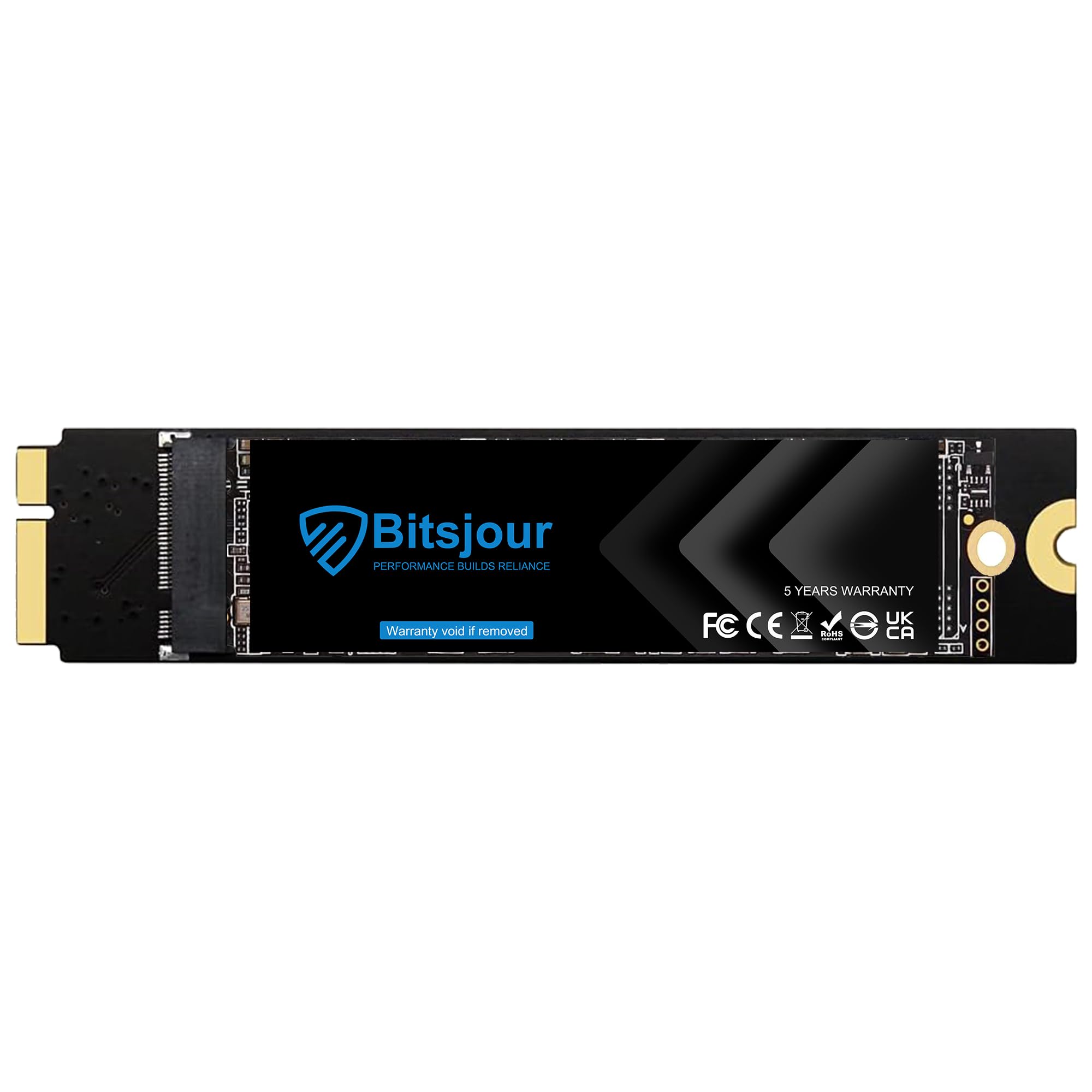 Bitsjour 256Gb Macbook Air 2012 Ssd Replacement For Apple 13'' A1466 Emc 2558, 11'' A1465 Emc 2559, 3D Nand Tlc Internal Hard Dr