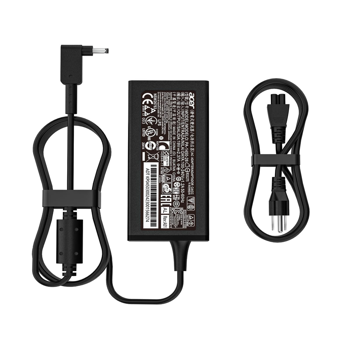 45W Pa 1450 26 Laptop Charger Fit For Acer Aspire A115 32 A314 22 A314 23P A315 24P A315 35 A515 46 A515 56 A515 54 Chromebook R