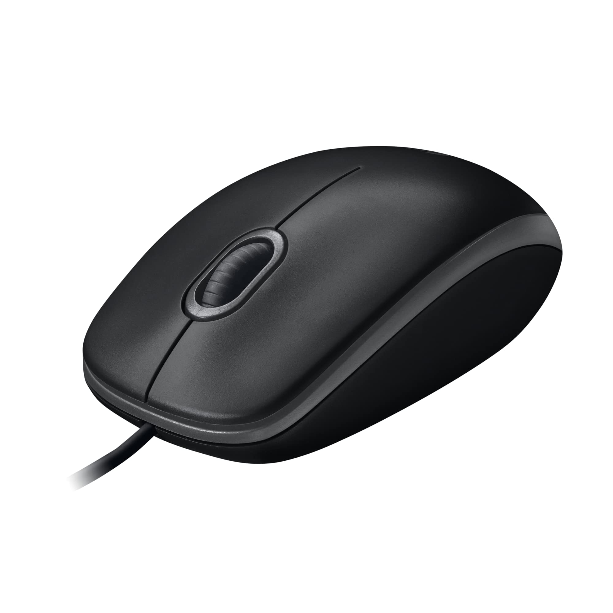 Logitech M100 Corded Mouse     Wired Usb Mouse For Computers And Laptops, For Right Or Left Hand Use, Black