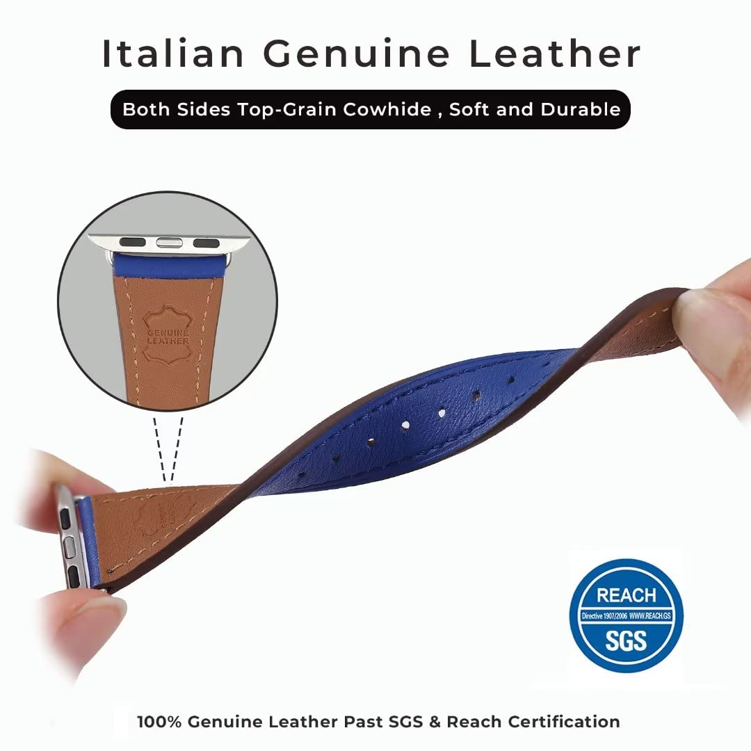 Handodo Women Slim Watch Band 42Mm 44Mm 45Mm 49Mm Compatible With Apple Watch 9 8 7 6 5 4 3 2 1 Se Se2 Ultra Ultra2 Iwatch, Sgs