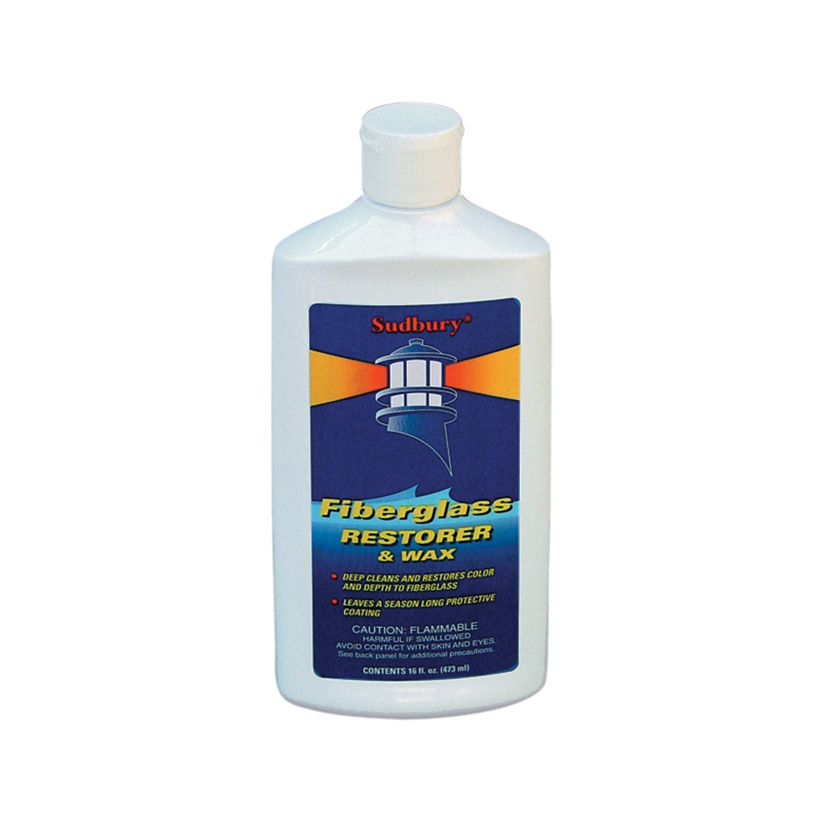 Sudbury One Step Fiberglass Restorer &Amp; Wax - 16Oz Liquid,WBAUVB0064MX0K0