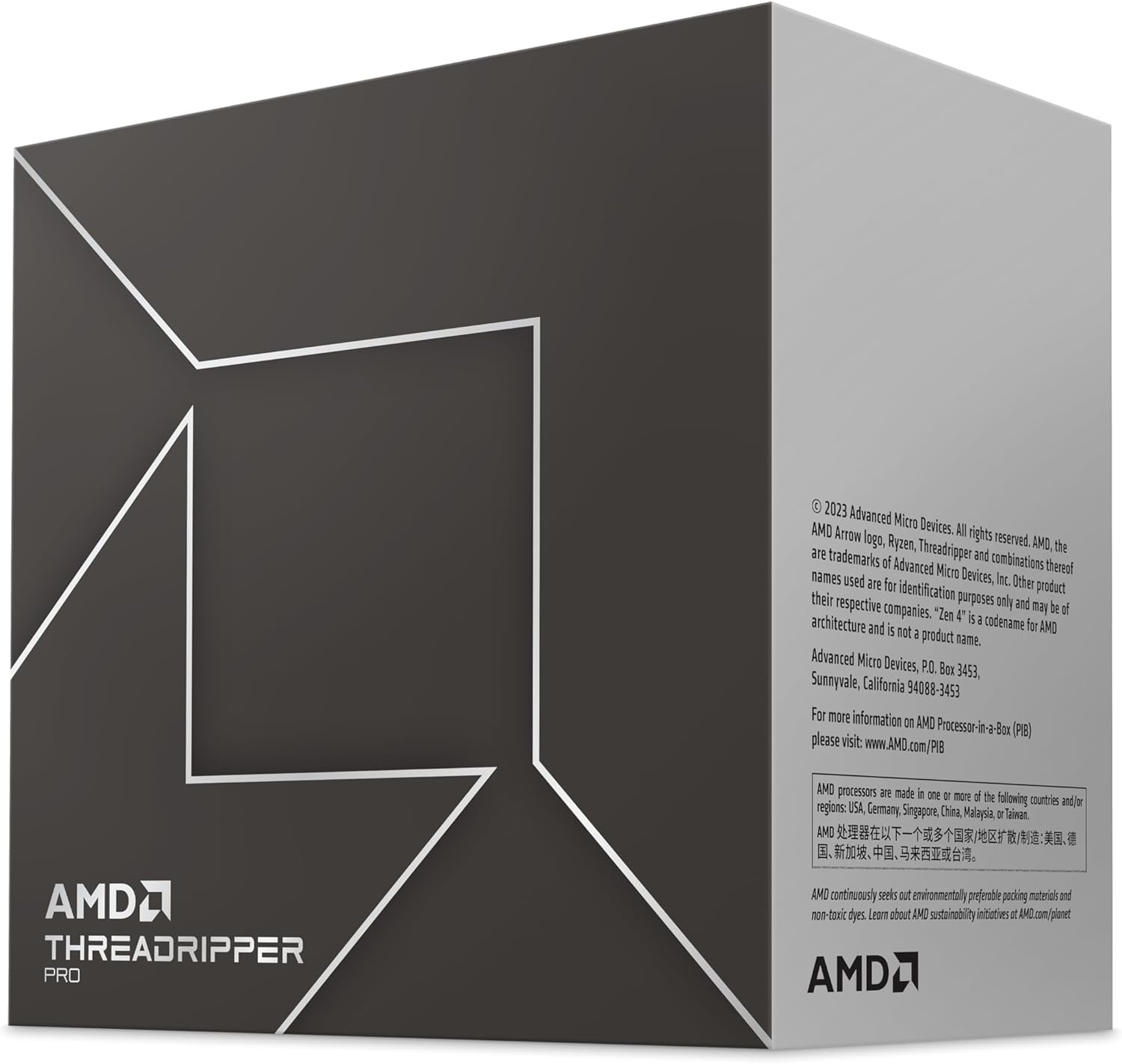 Amd Ryzen Threadripper Pro 7995Wx 350W Sp6 Wof